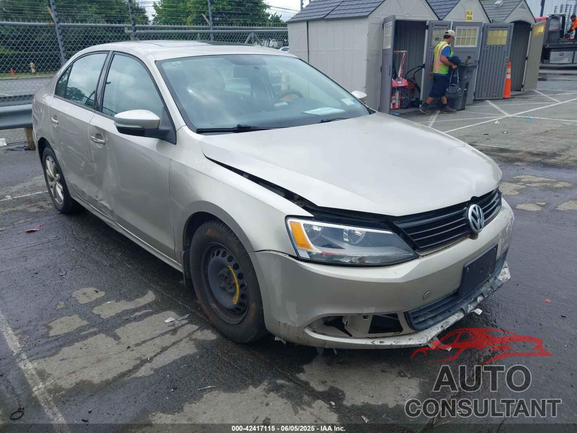 VOLKSWAGEN JETTA 2012 - 3VWDP7AJ8CM128532