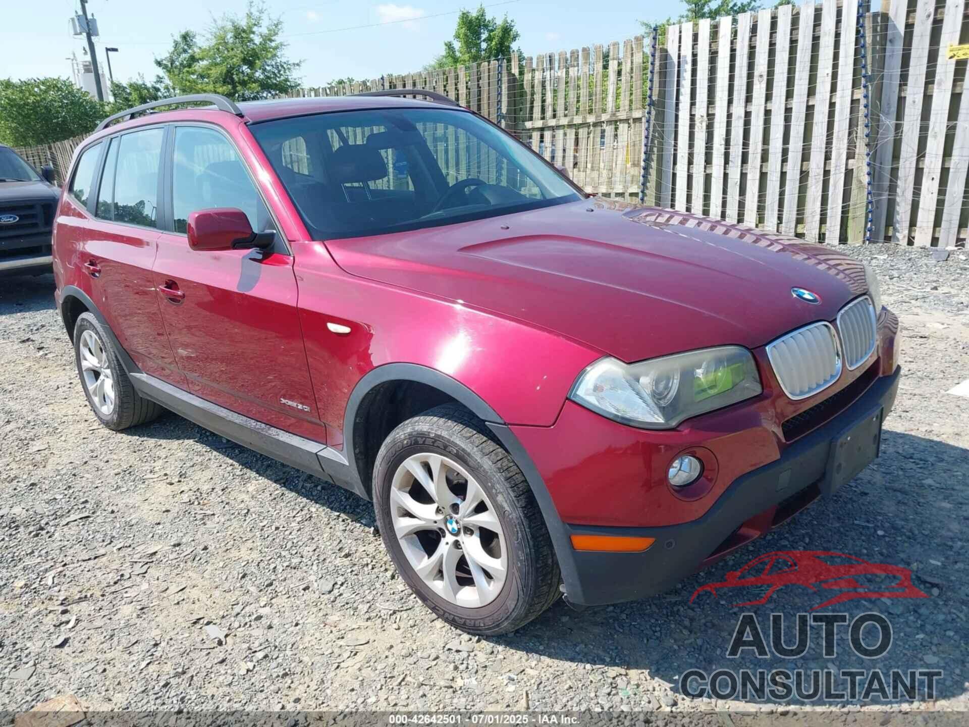 BMW X3 2009 - WBXPC93469WJ31181