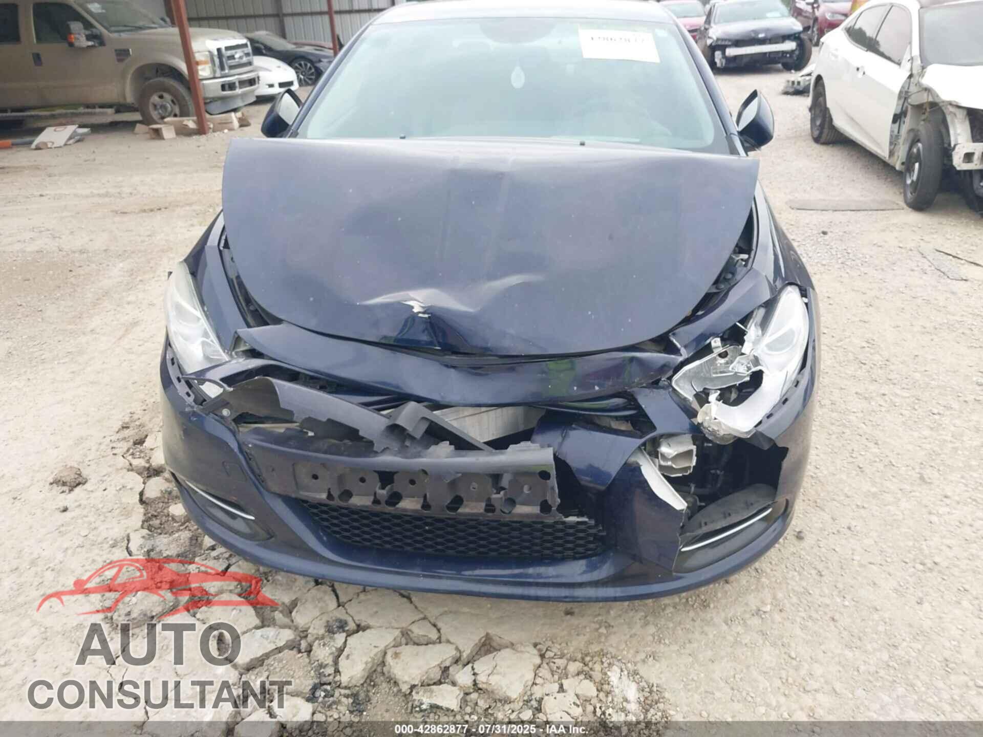 DODGE DART 2013 - 1C3CDFAAXDD119429