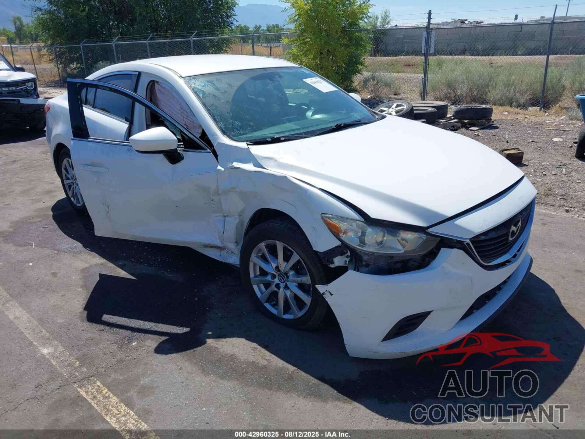 MAZDA MAZDA6 2016 - JM1GJ1U53G1423442