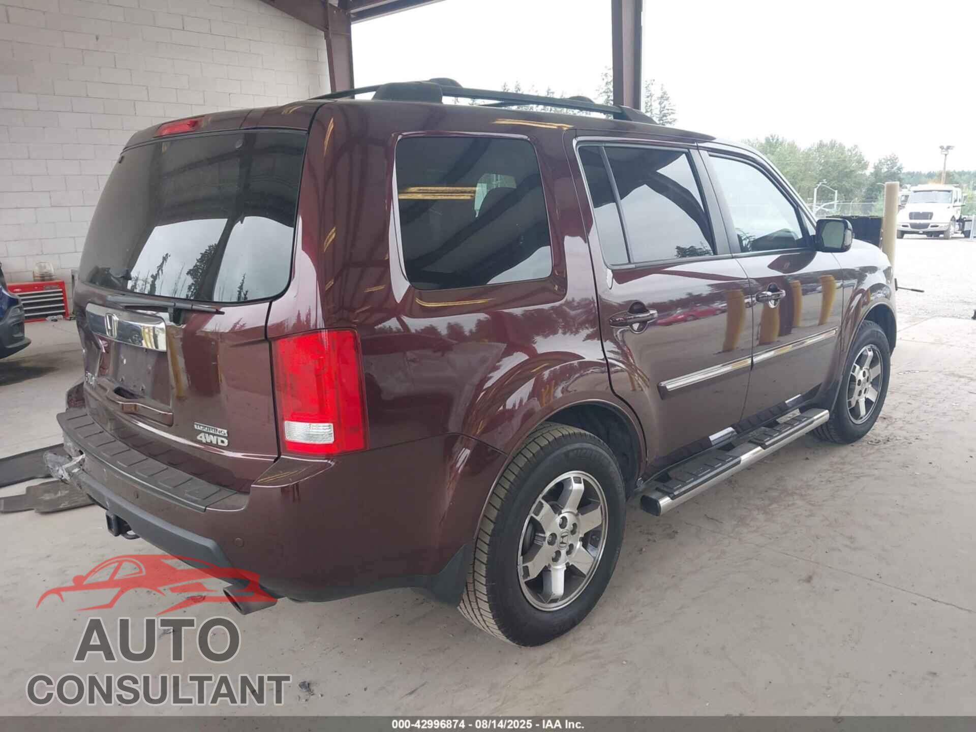 HONDA PILOT 2010 - 5FNYF4H84AB027353