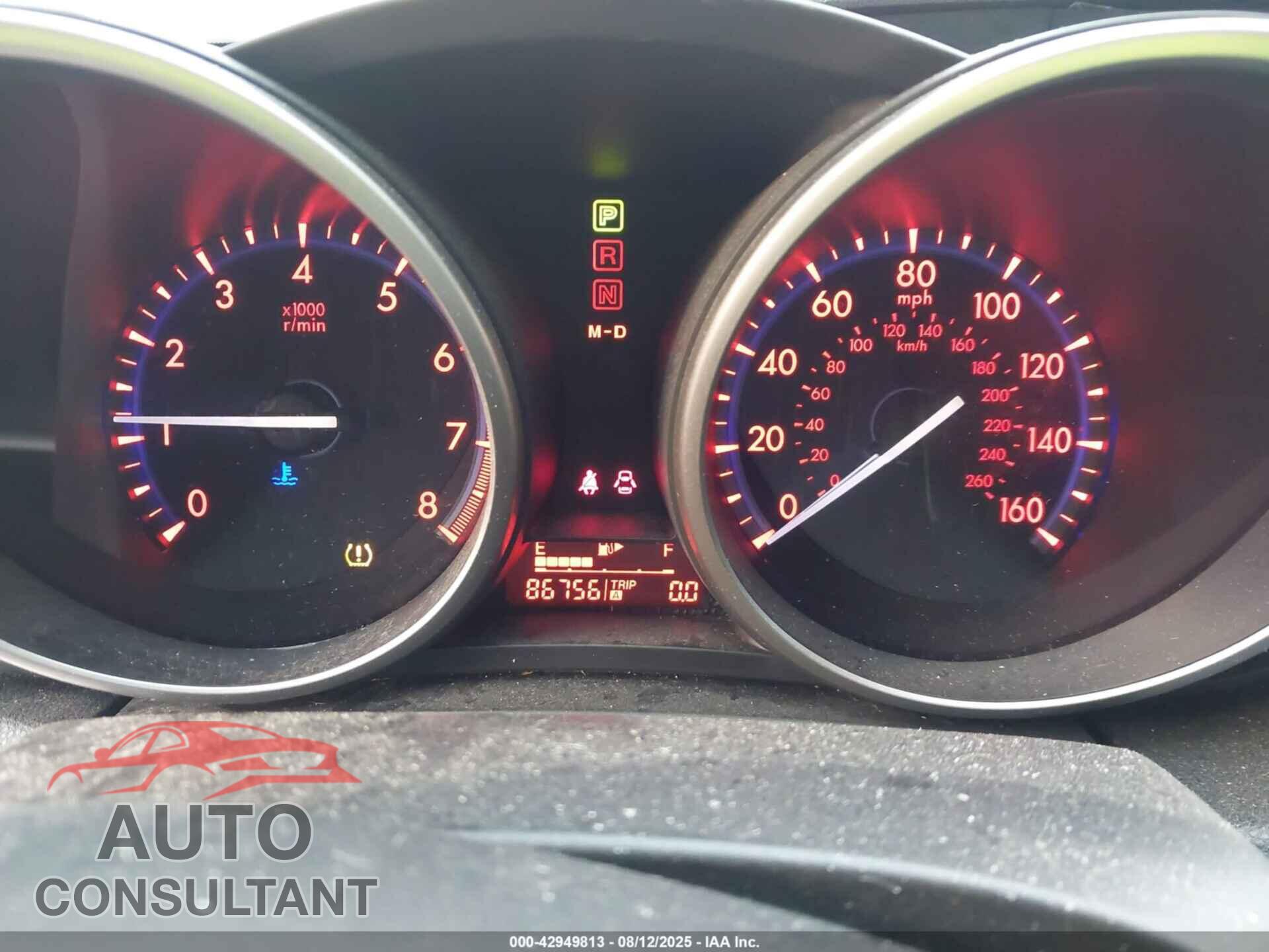 MAZDA MAZDA3 2011 - JM1BL1K56B1462705