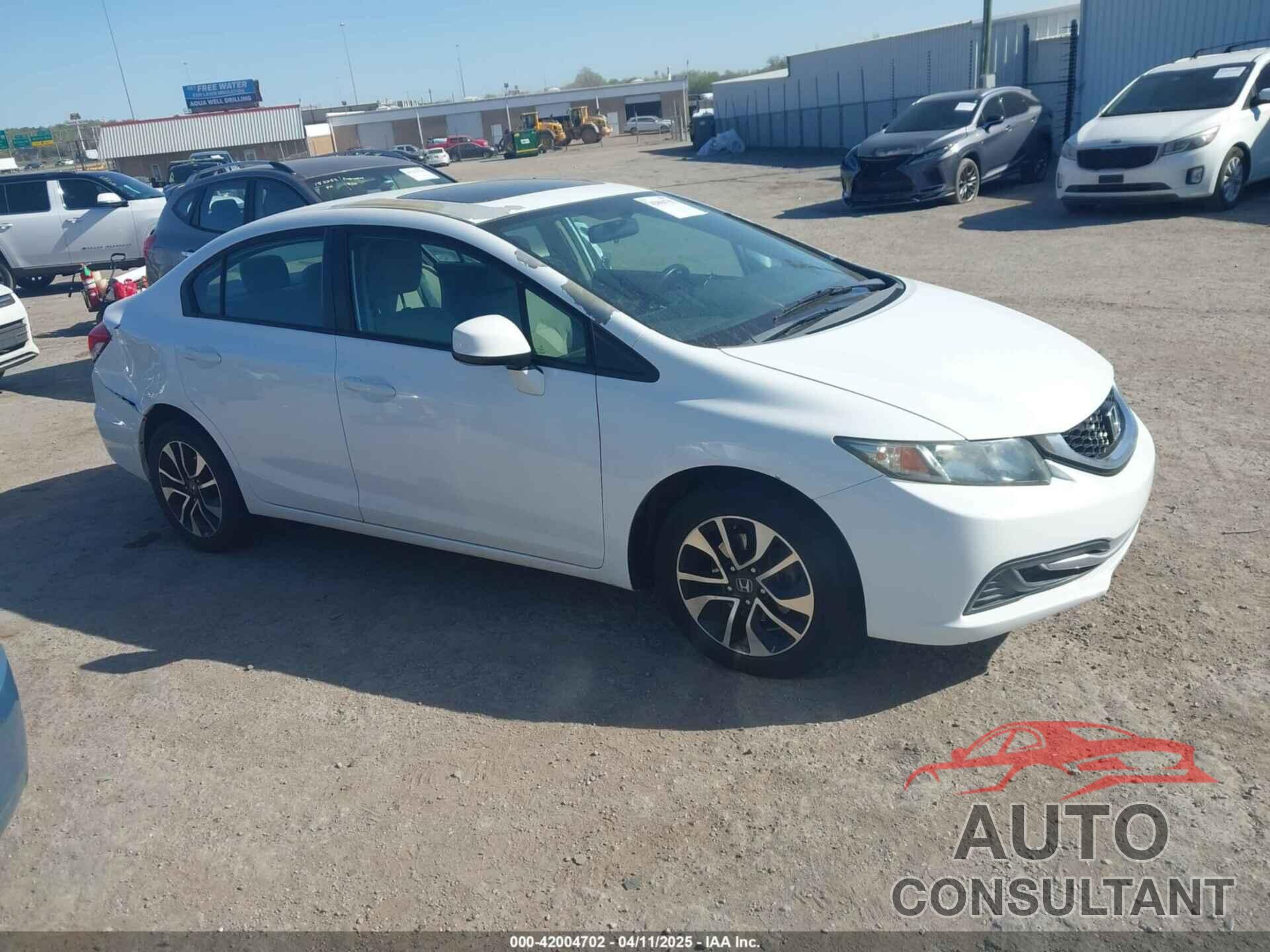 HONDA CIVIC 2013 - 19XFB2F83DE090707