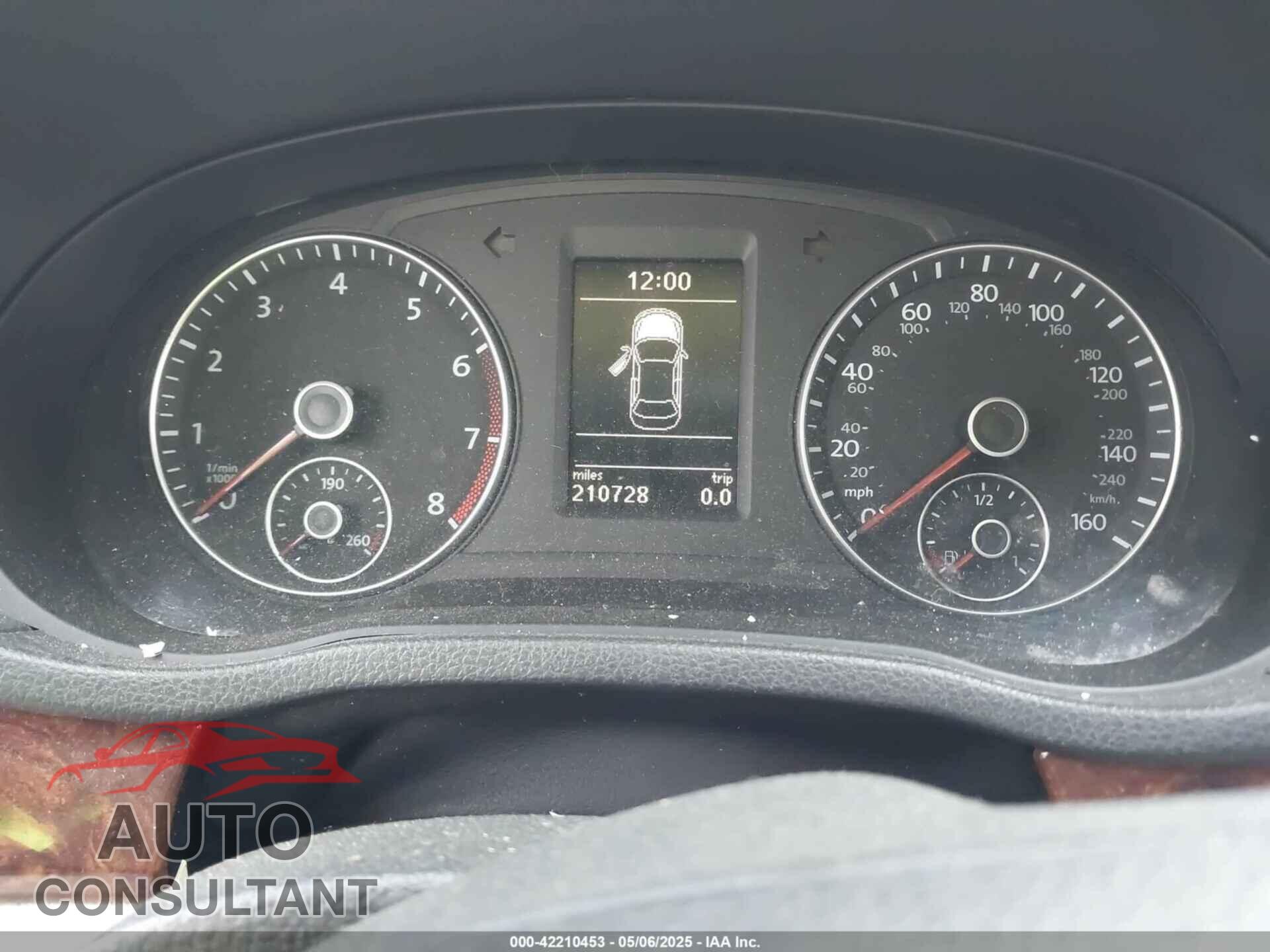 VOLKSWAGEN PASSAT 2012 - 1VWCM7A31CC027906