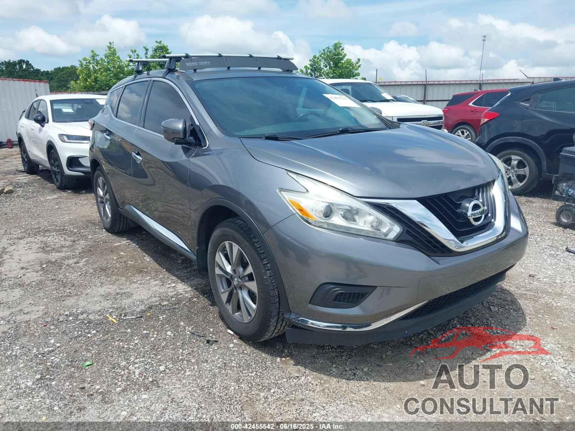 NISSAN MURANO 2016 - 5N1AZ2MG4GN125993