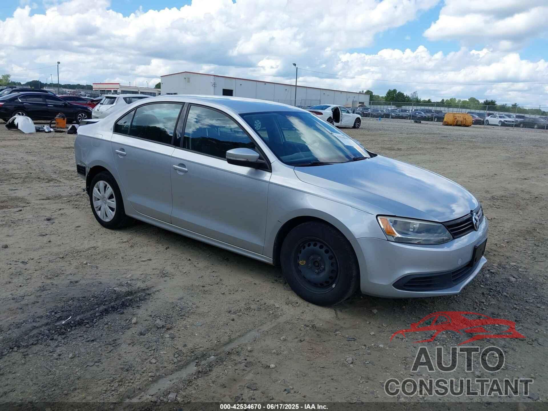 VOLKSWAGEN JETTA 2012 - 3VWDP7AJ1CM366559