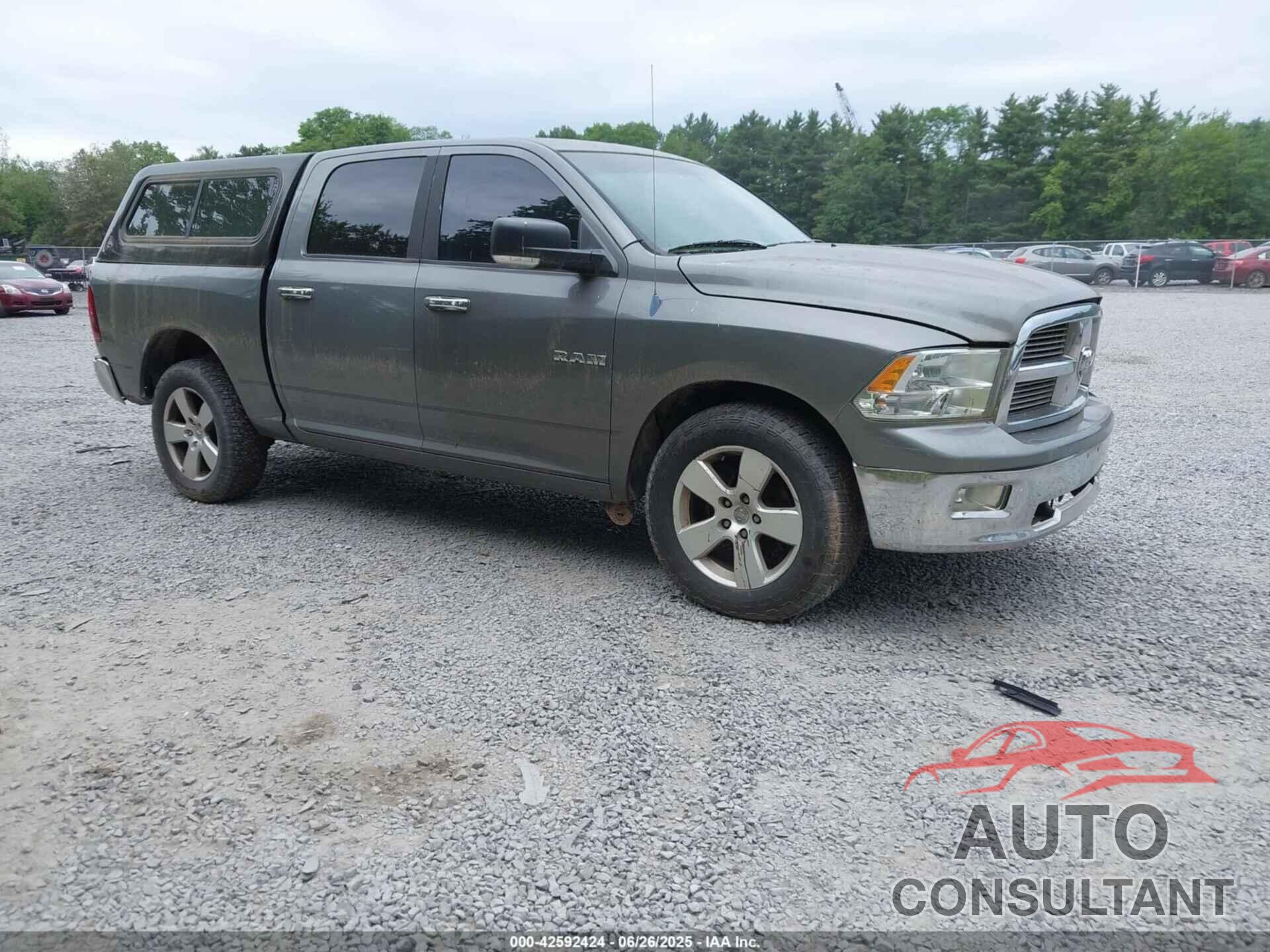 DODGE RAM 1500 2010 - 1D7RV1CT9AS231835