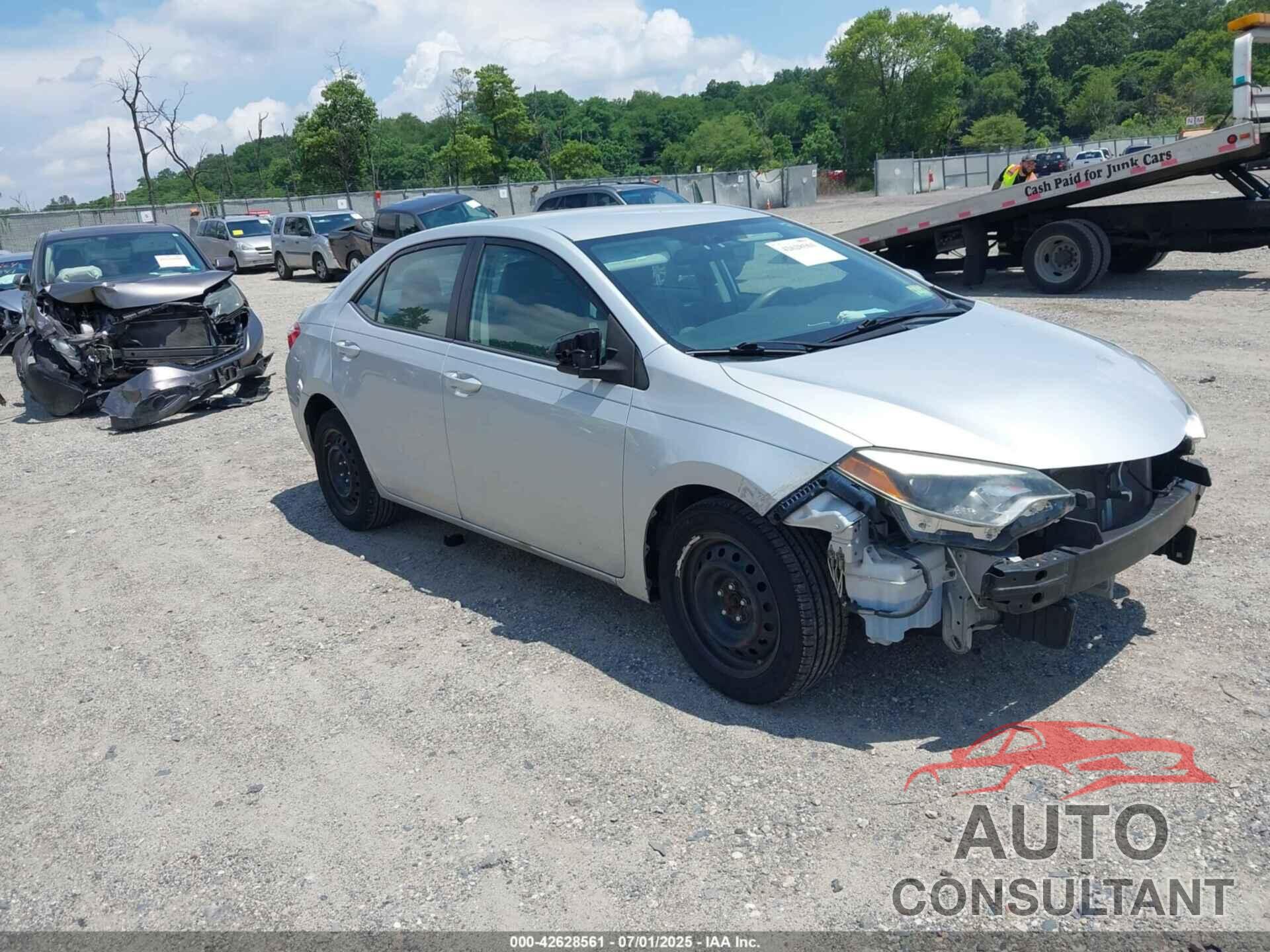 TOYOTA COROLLA 2014 - 2T1BURHE0EC210273