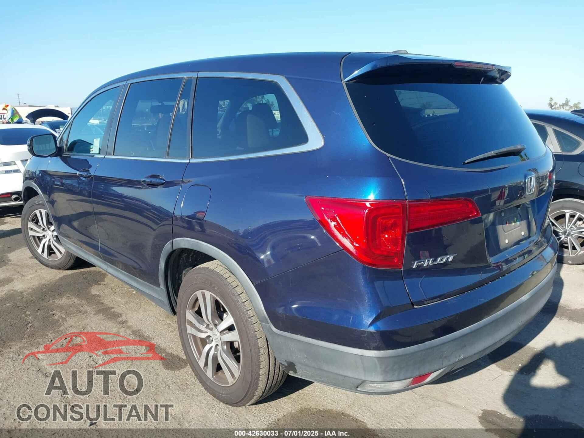 HONDA PILOT 2016 - 5FNYF5H56GB044367