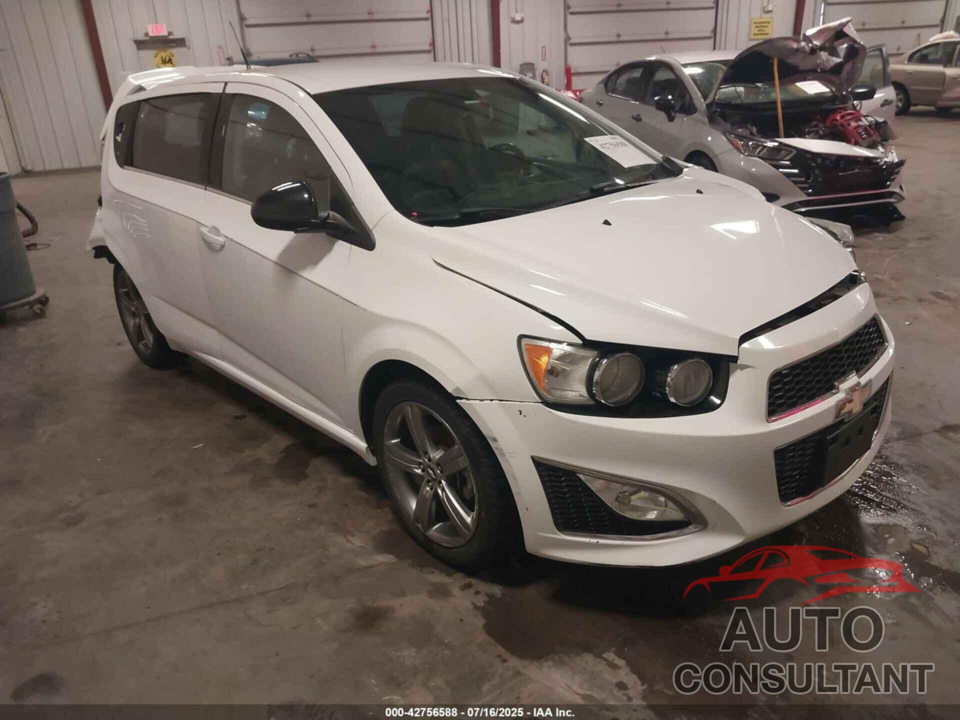 CHEVROLET SONIC 2013 - 1G1JH6SB5D4213161