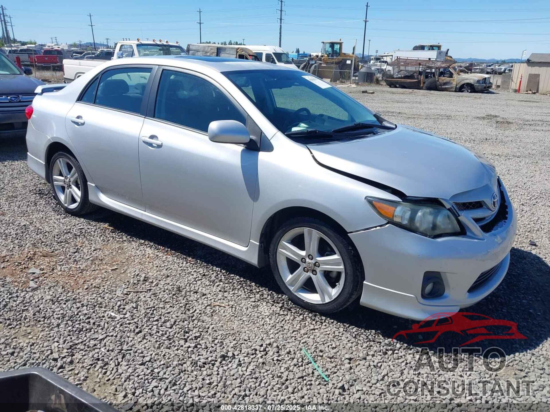 TOYOTA COROLLA 2013 - 5YFBU4EE3DP100646
