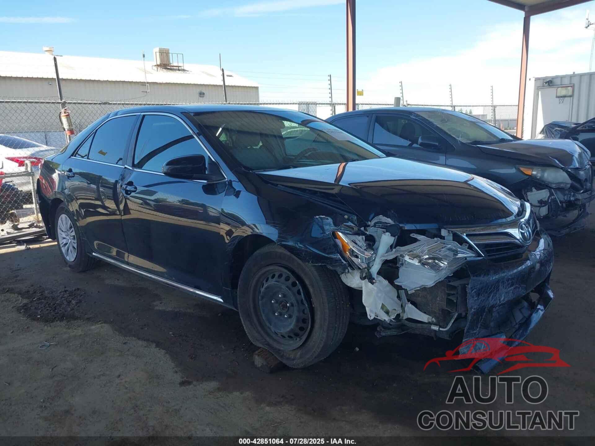 TOYOTA CAMRY 2013 - 4T4BF1FK3DR283497