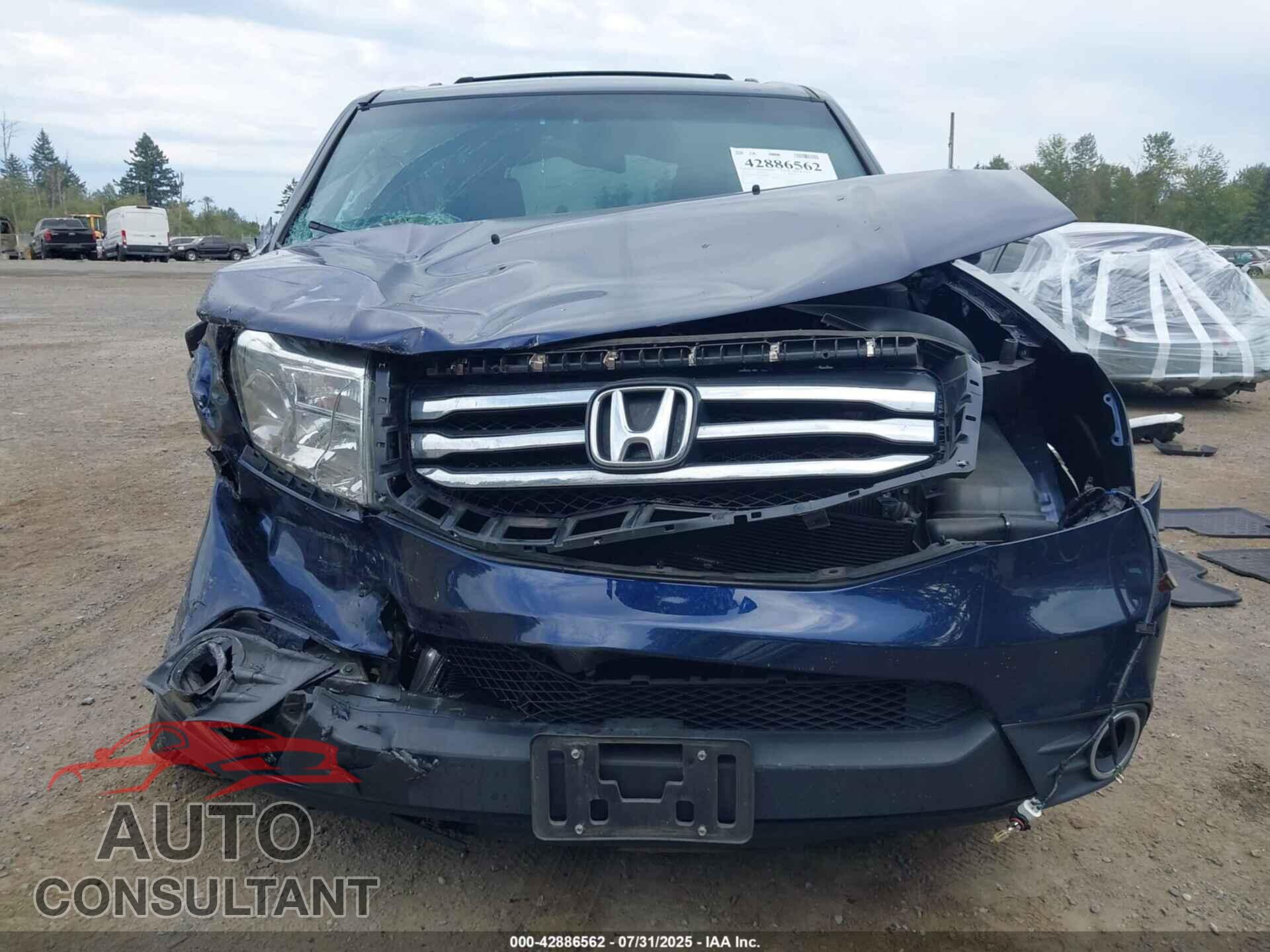 HONDA PILOT 2015 - 5FNYF4H54FB045686