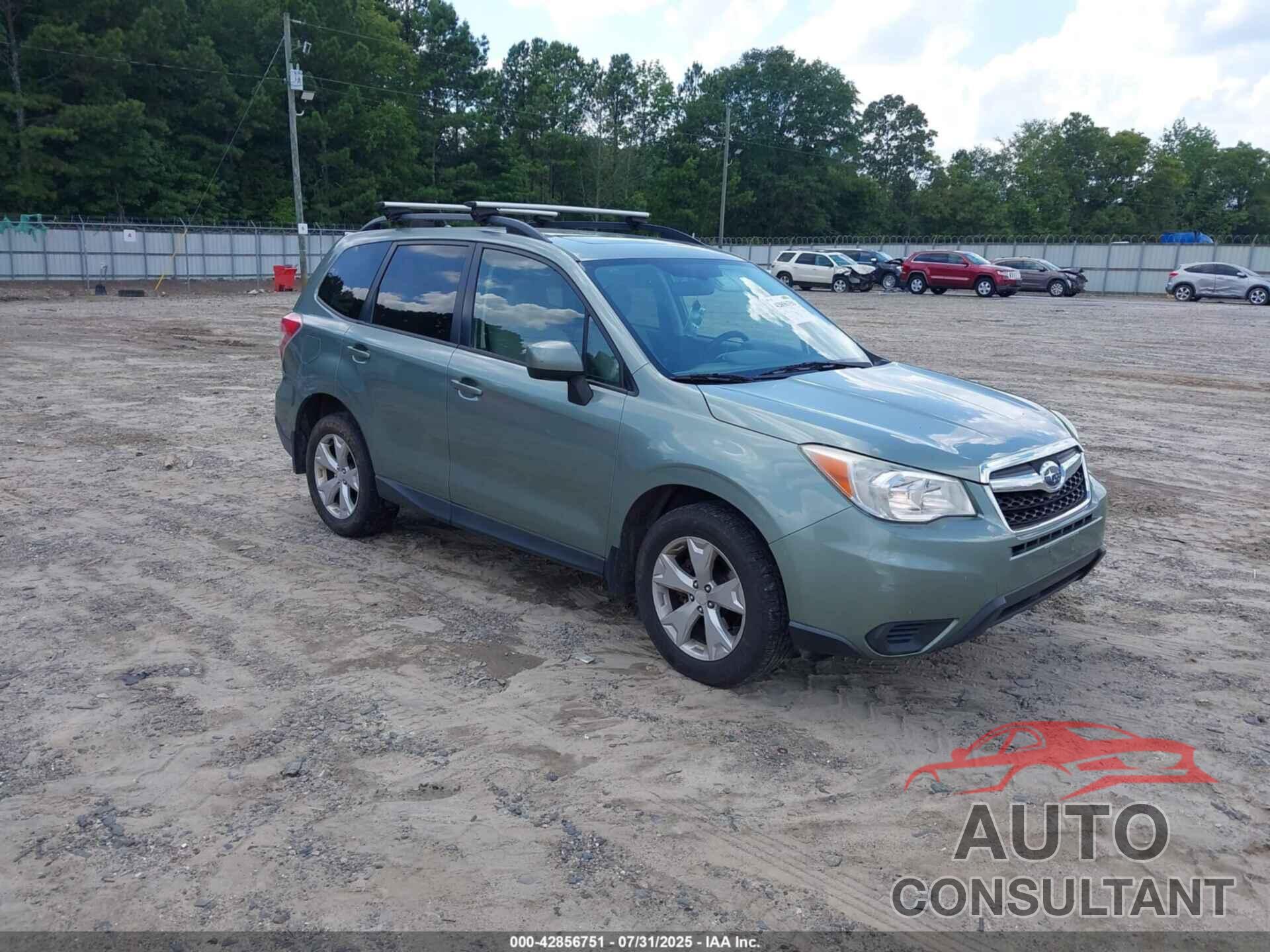 SUBARU FORESTER 2015 - JF2SJADC7FH504556