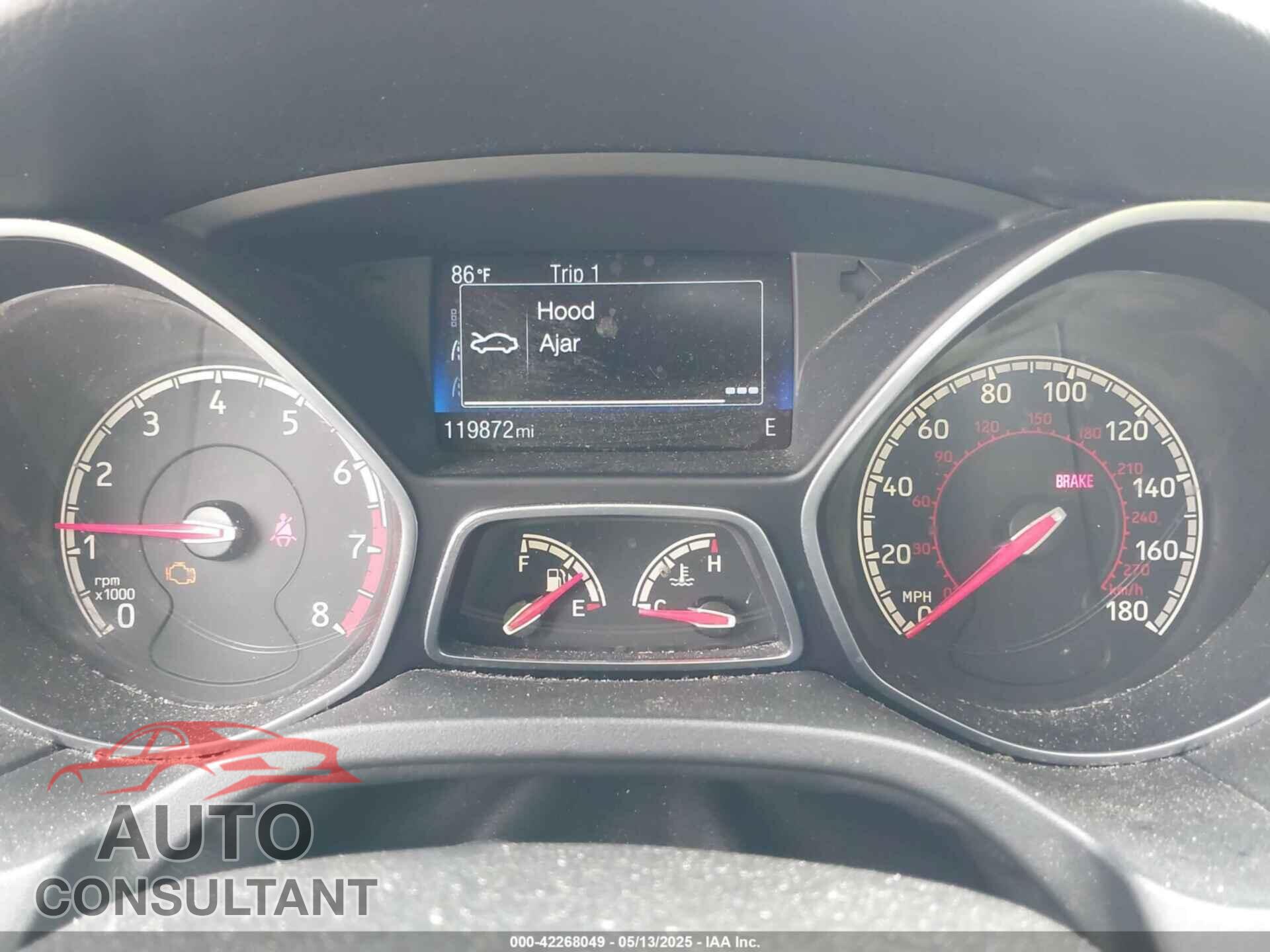 FORD FOCUS ST 2016 - 1FADP3L90GL266335