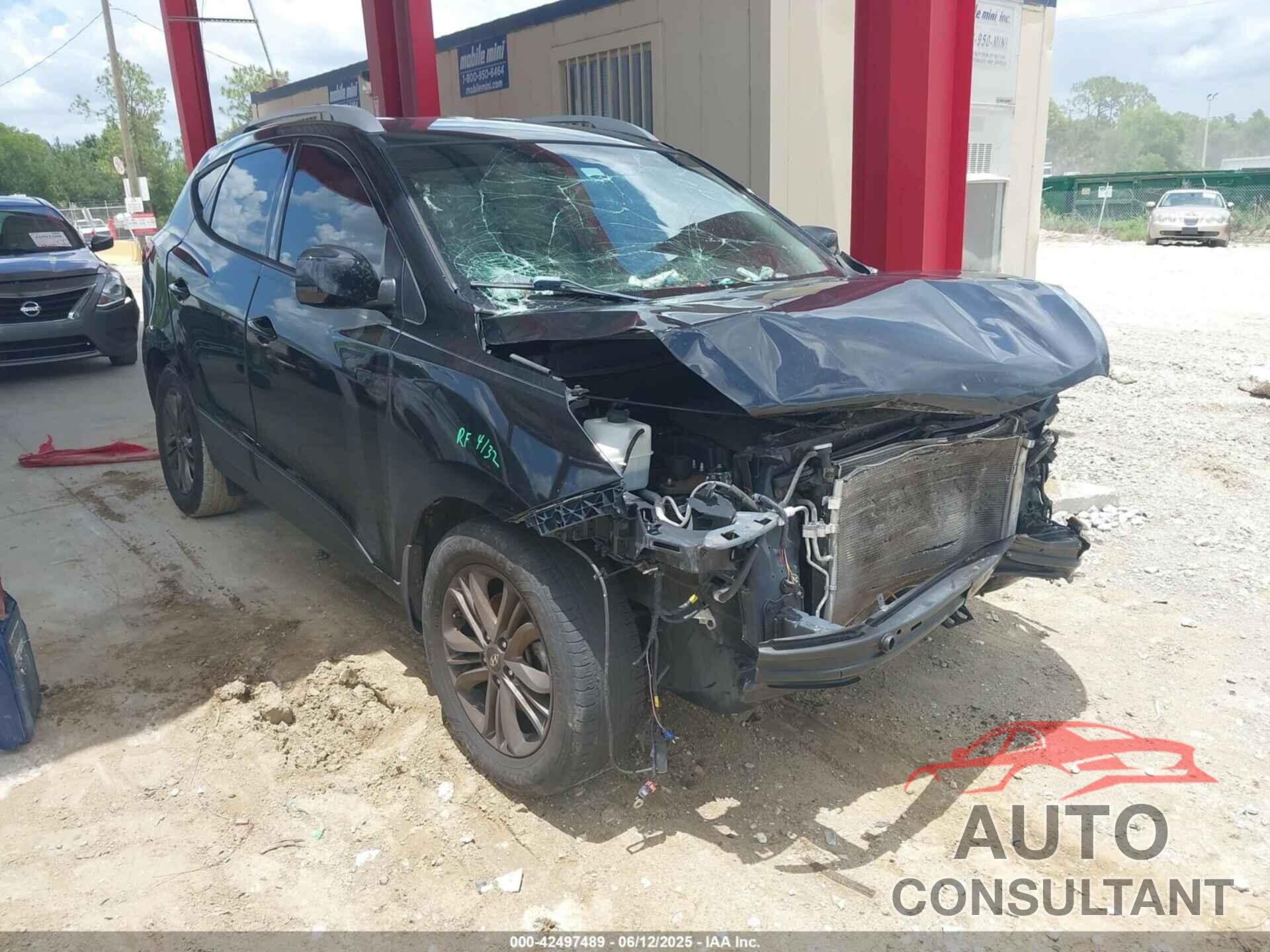 HYUNDAI TUCSON 2014 - KM8JU3AG9EU927631