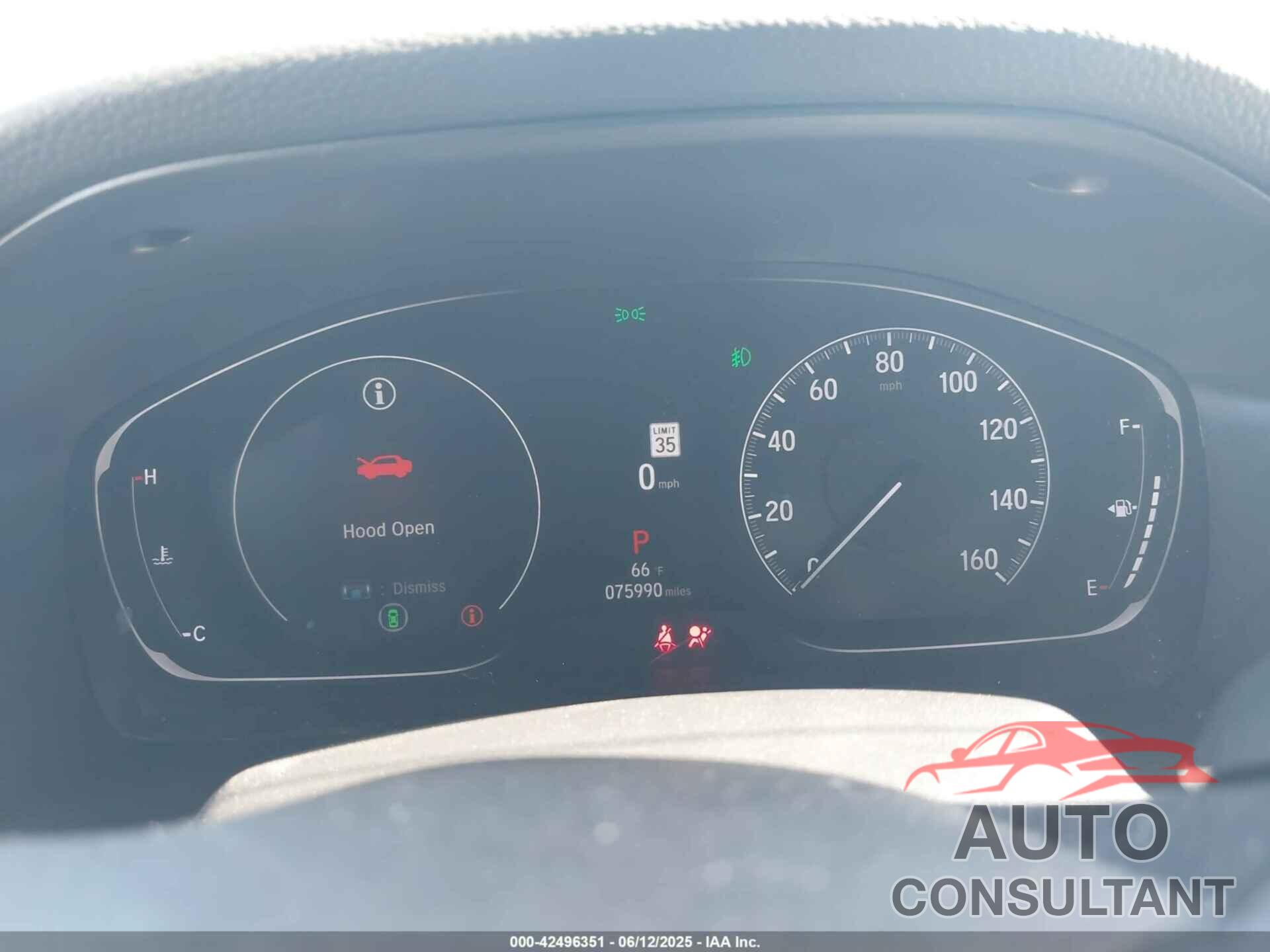 HONDA ACCORD 2022 - 1HGCV1F43NA067564