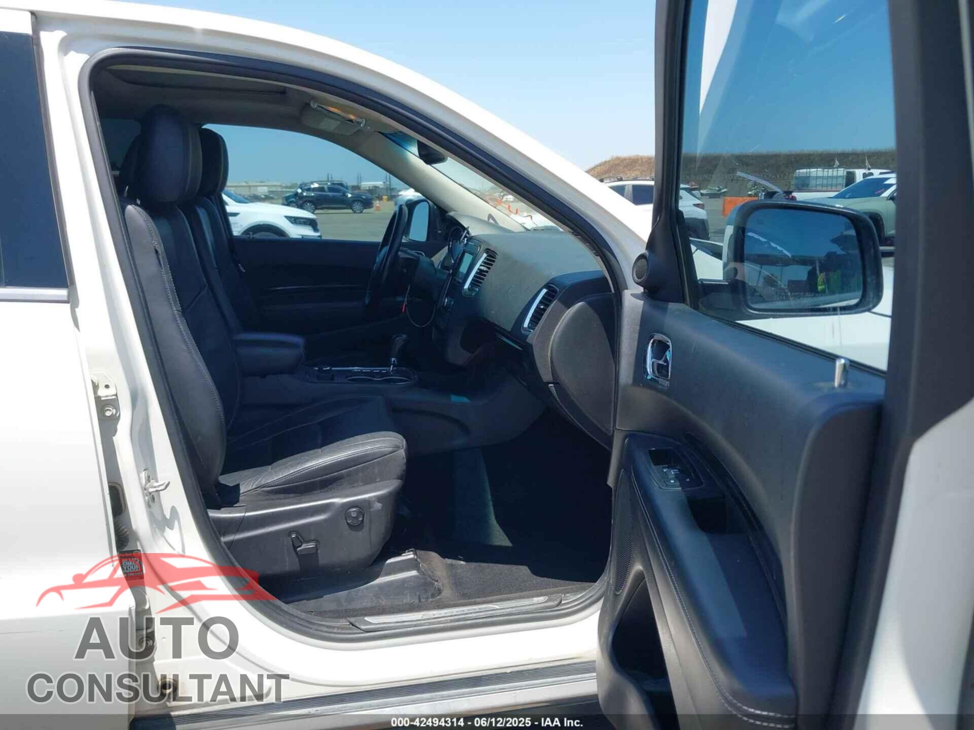 DODGE DURANGO 2012 - 1C4SDJET6CC197927