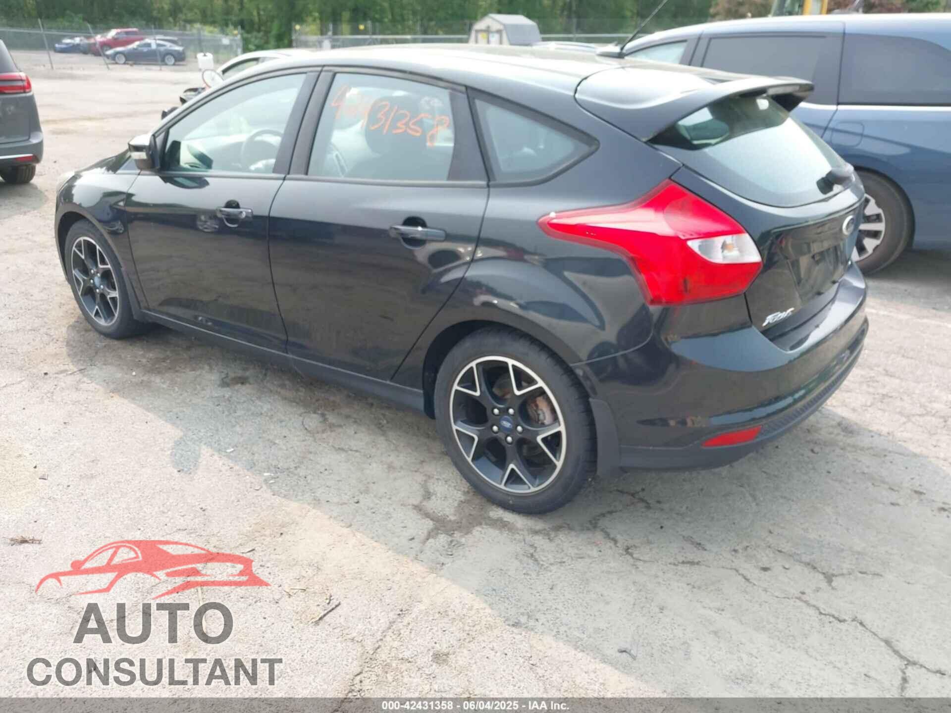 FORD FOCUS 2013 - 1FADP3K23DL224547