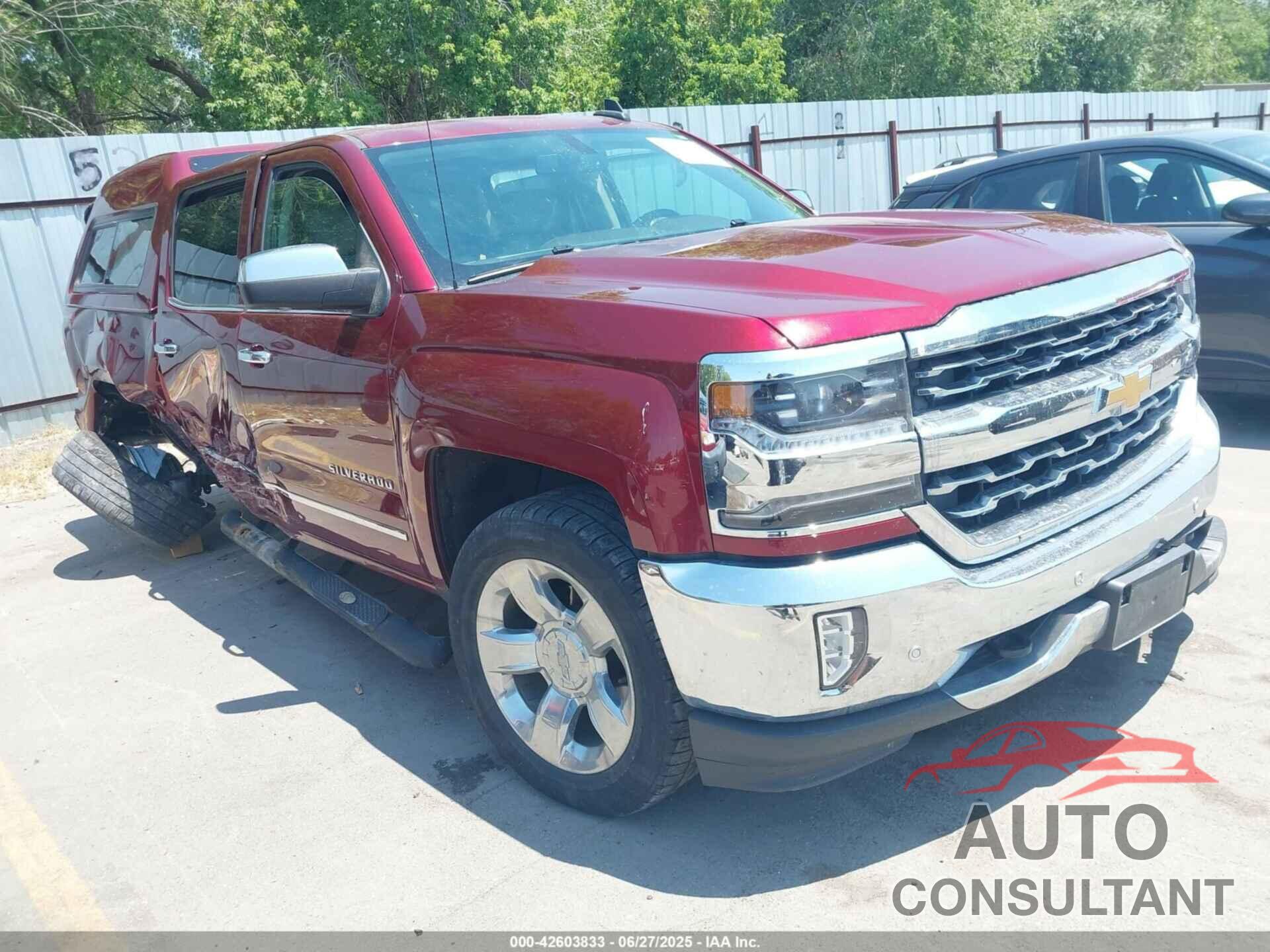 CHEVROLET SILVERADO 1500 2016 - 3GCUKSEC9GG272885