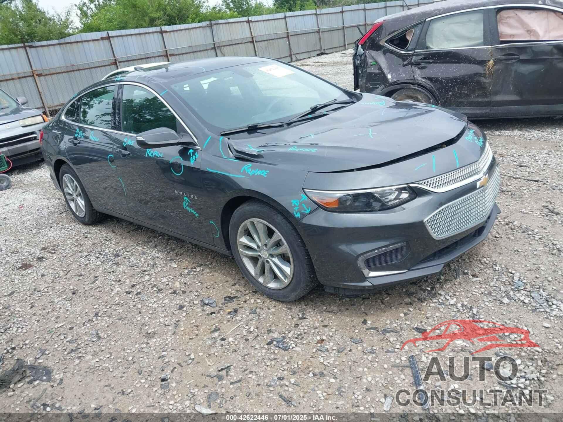 CHEVROLET MALIBU 2016 - 1G1ZE5STXGF282547