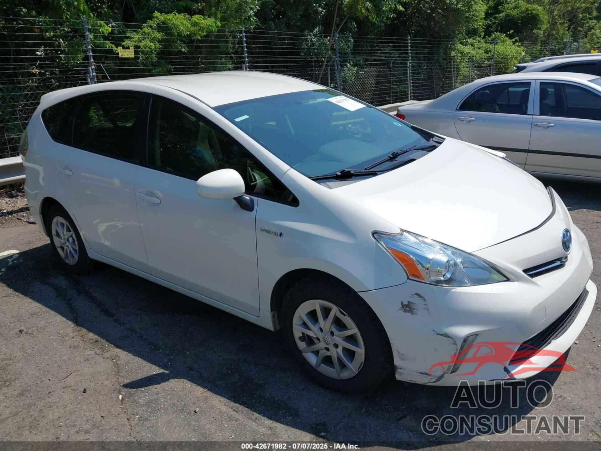 TOYOTA PRIUS V 2012 - JTDZN3EU3C3081570