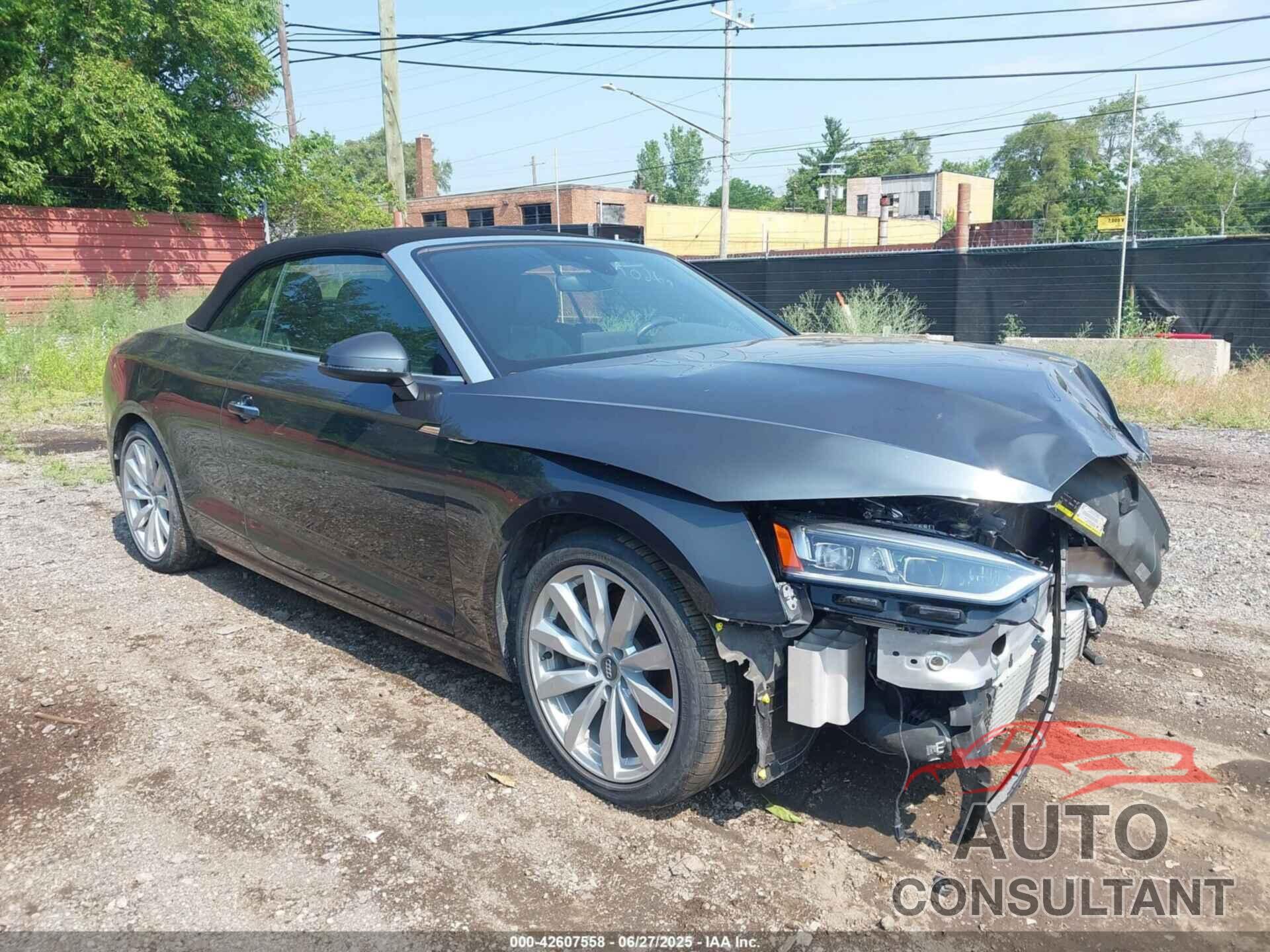 AUDI A5 2018 - WAUYNGF53JN014797