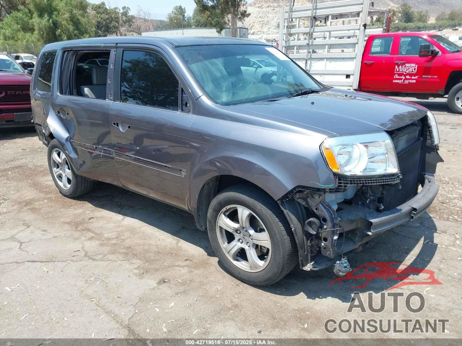 HONDA PILOT 2015 - 5FNYF3H46FB020998