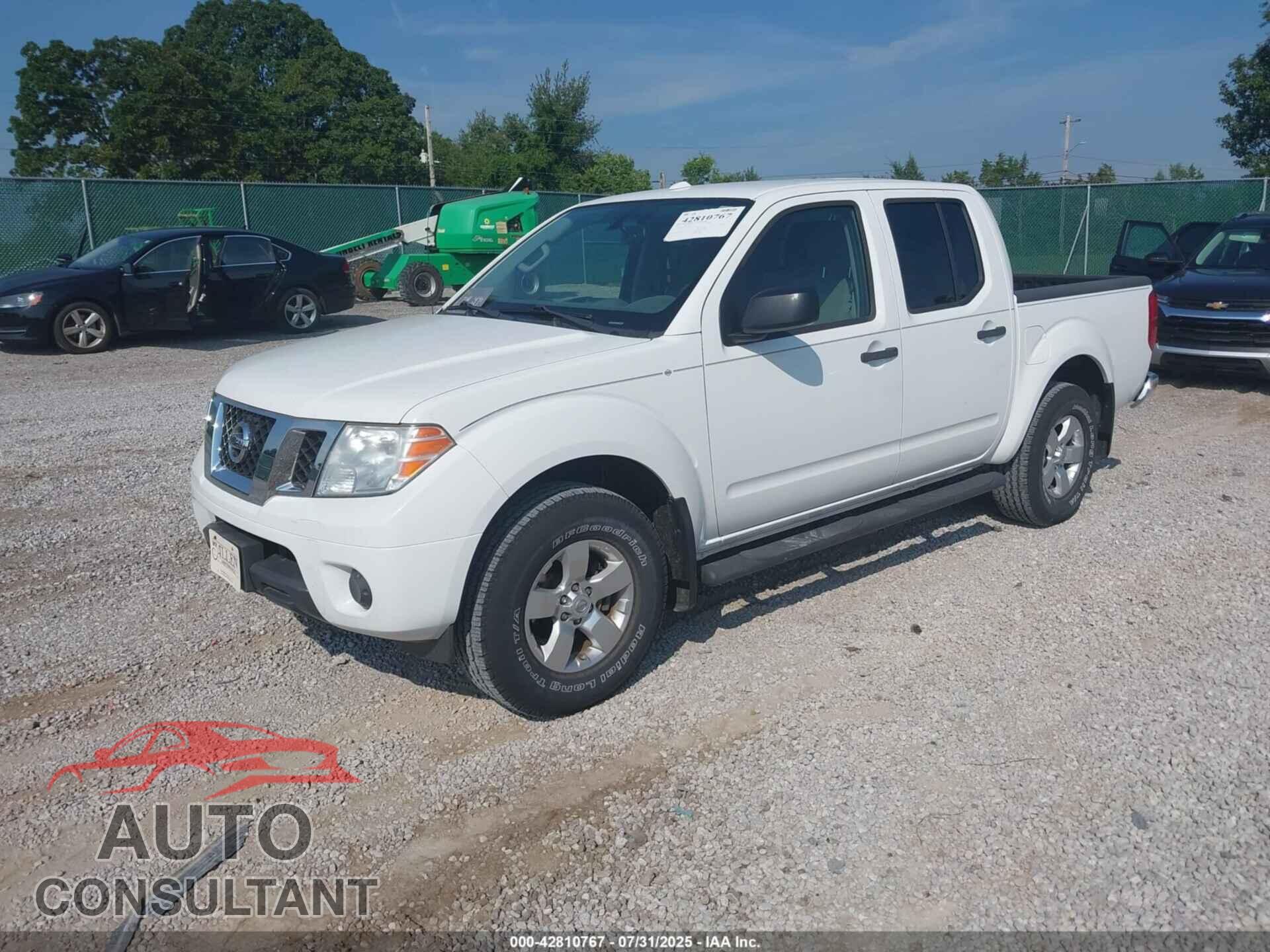 NISSAN FRONTIER 2012 - 1N6AD0EV3CC474375