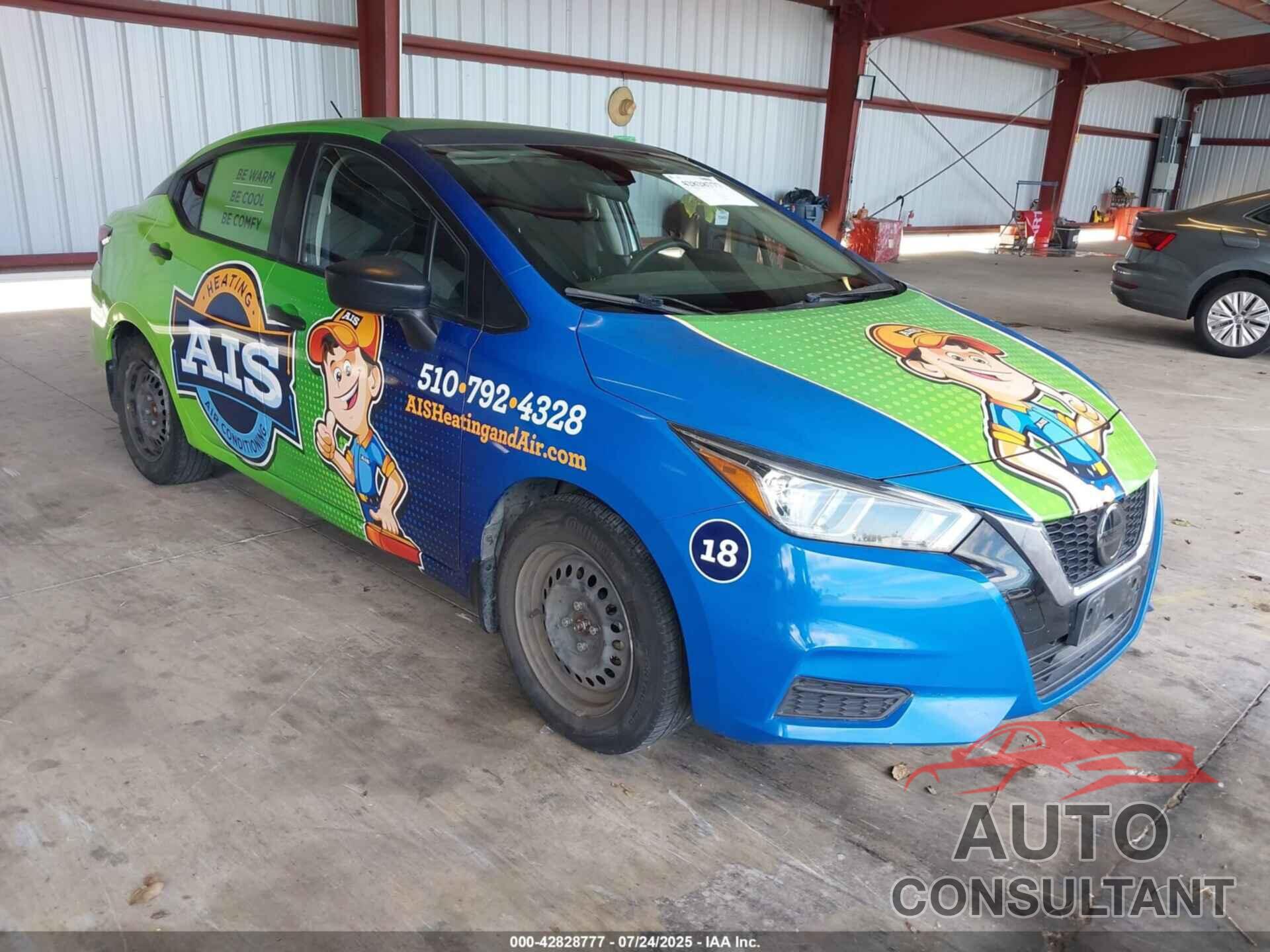 NISSAN VERSA 2020 - 3N1CN8DV1LL893468