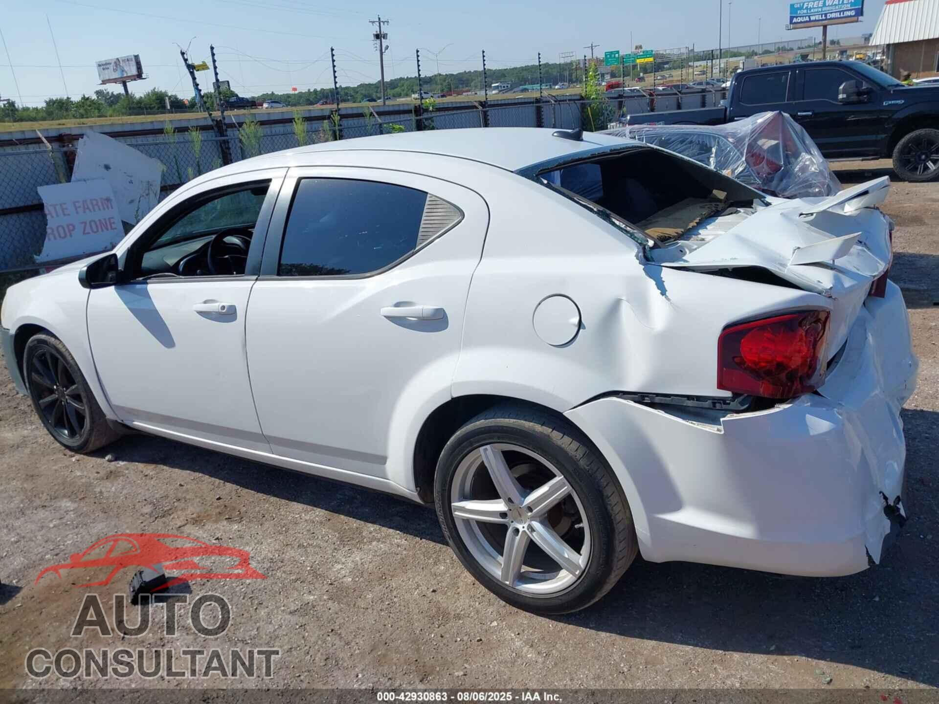 DODGE AVENGER 2013 - 1C3CDZAG4DN750659