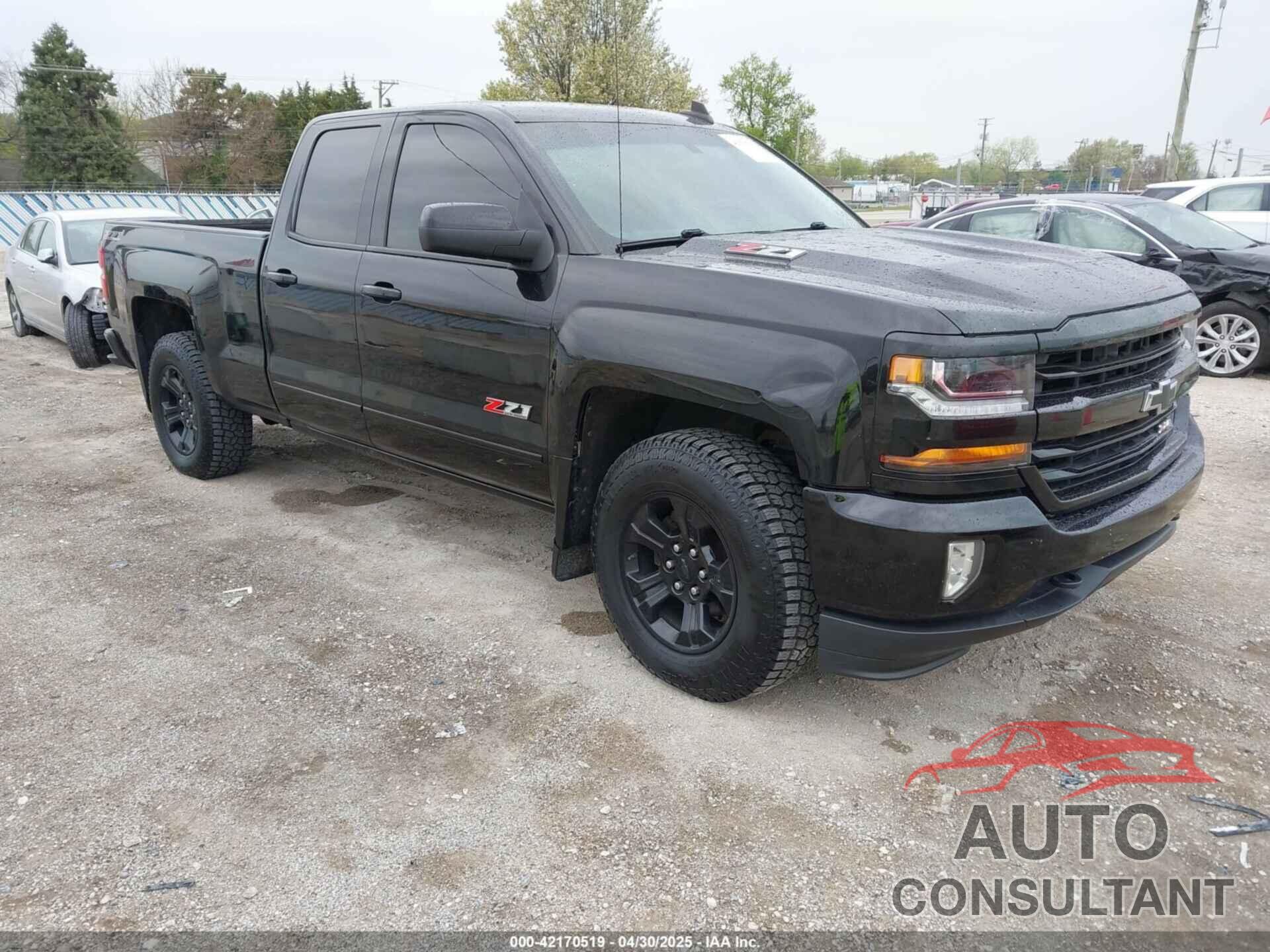 CHEVROLET SILVERADO 1500 2017 - 1GCVKREC6HZ158504