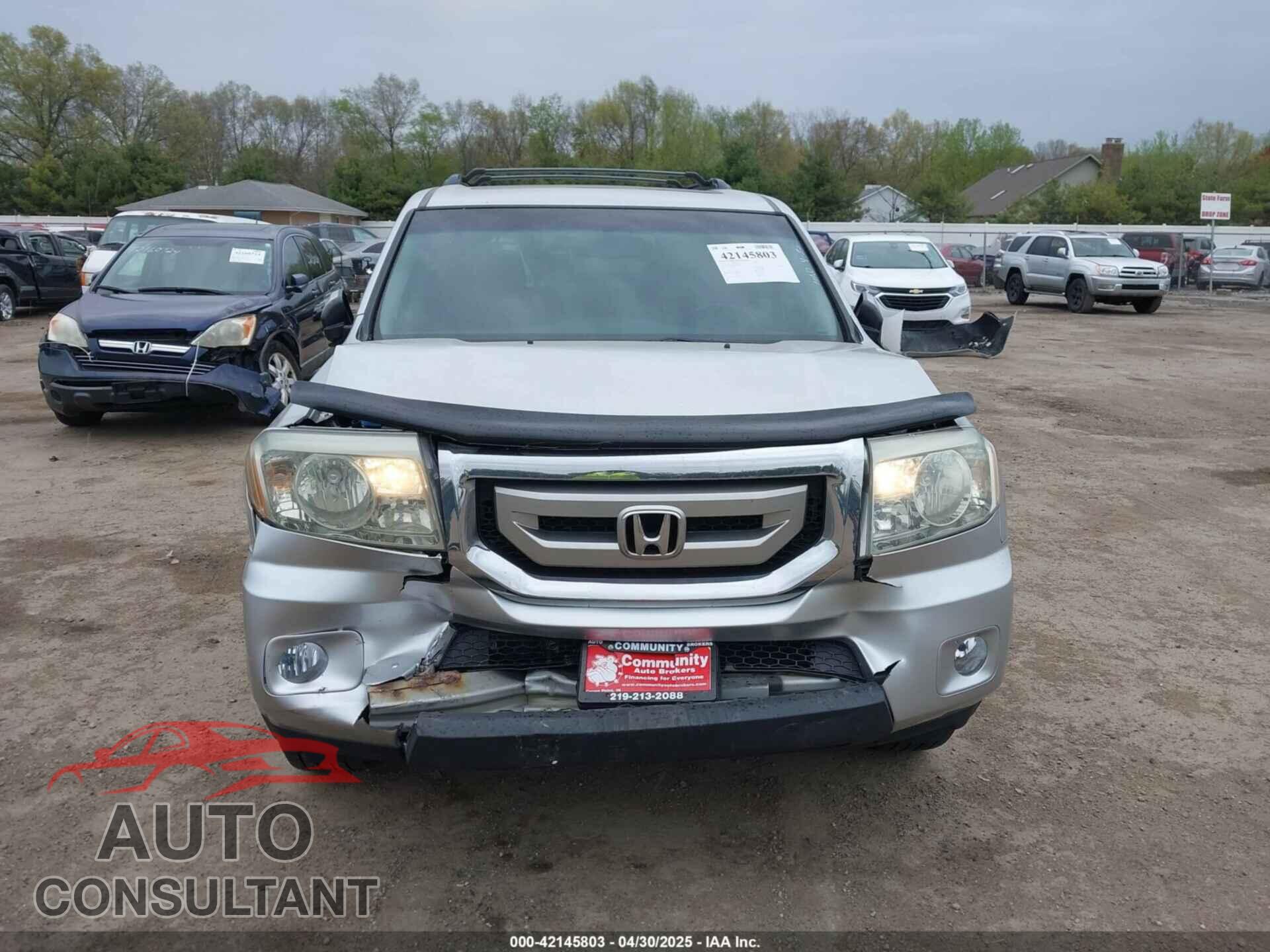 HONDA PILOT 2011 - 5FNYF4H55BB061678