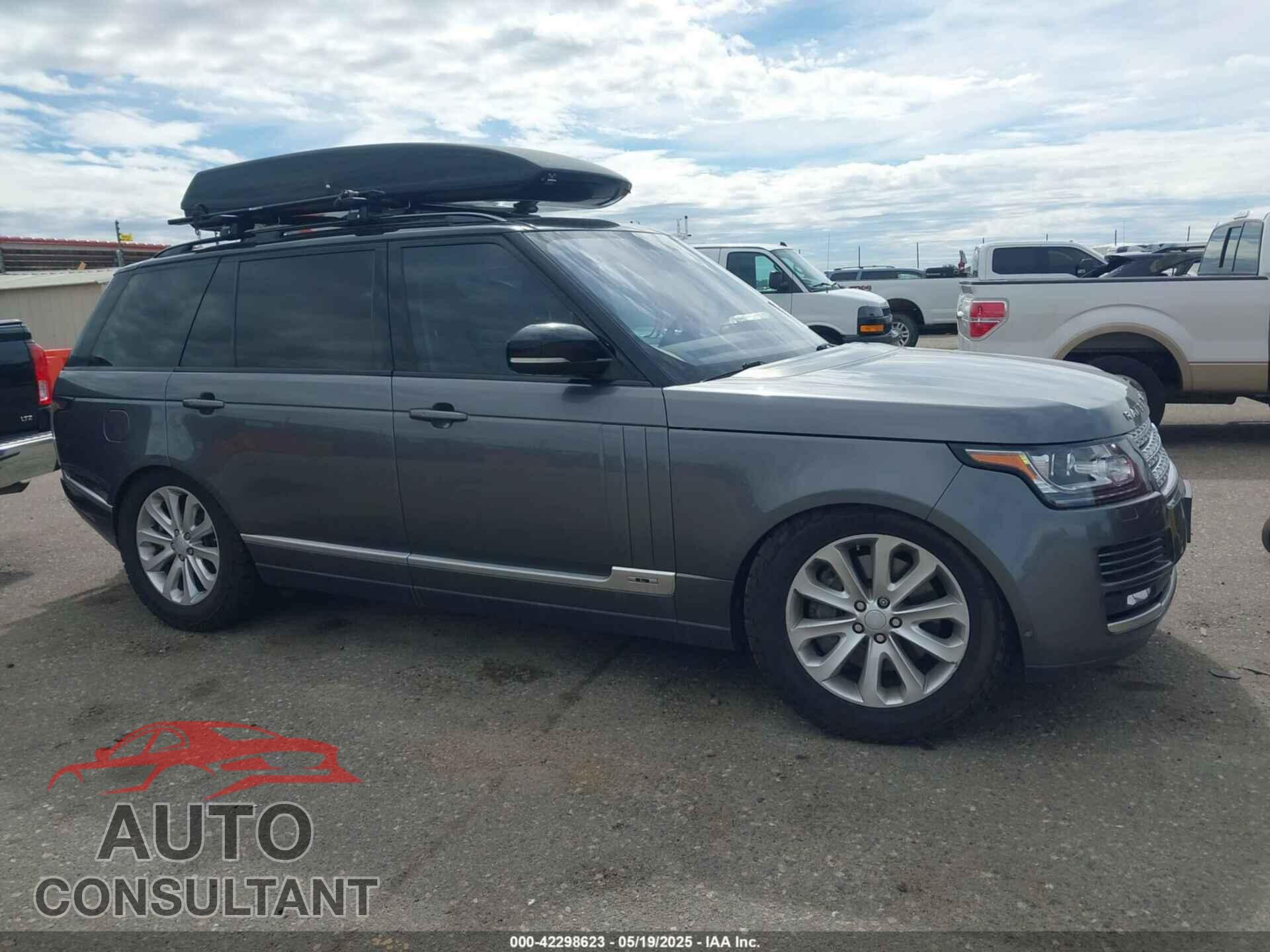 LAND ROVER RANGE ROVER 2016 - SALGS3EF8GA257203