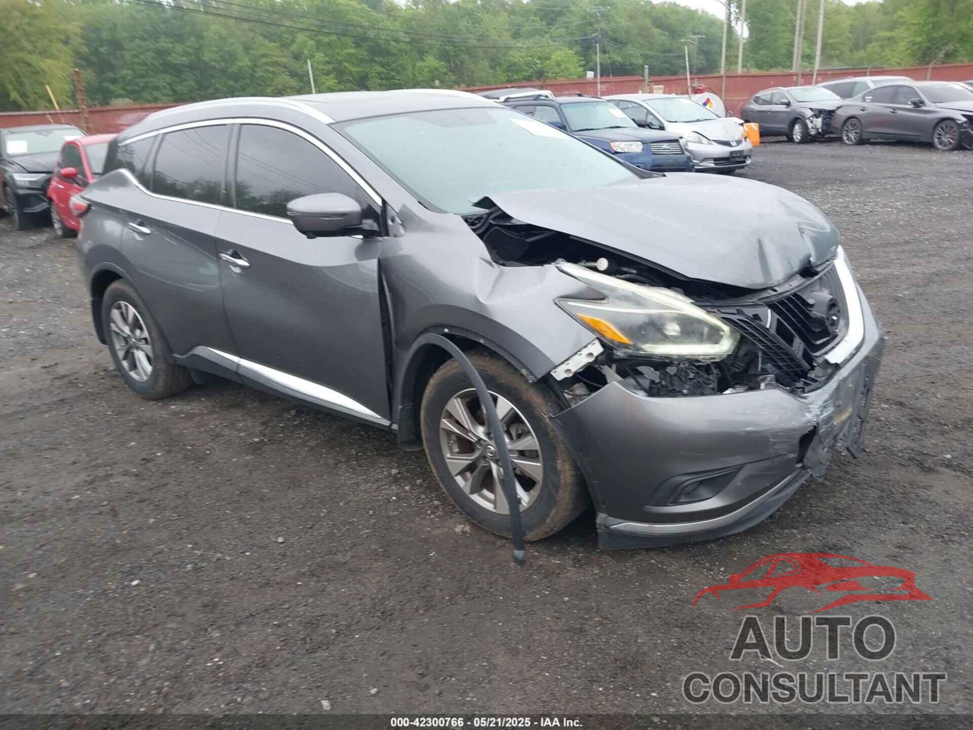 NISSAN MURANO 2018 - 5N1AZ2MH1JN108455