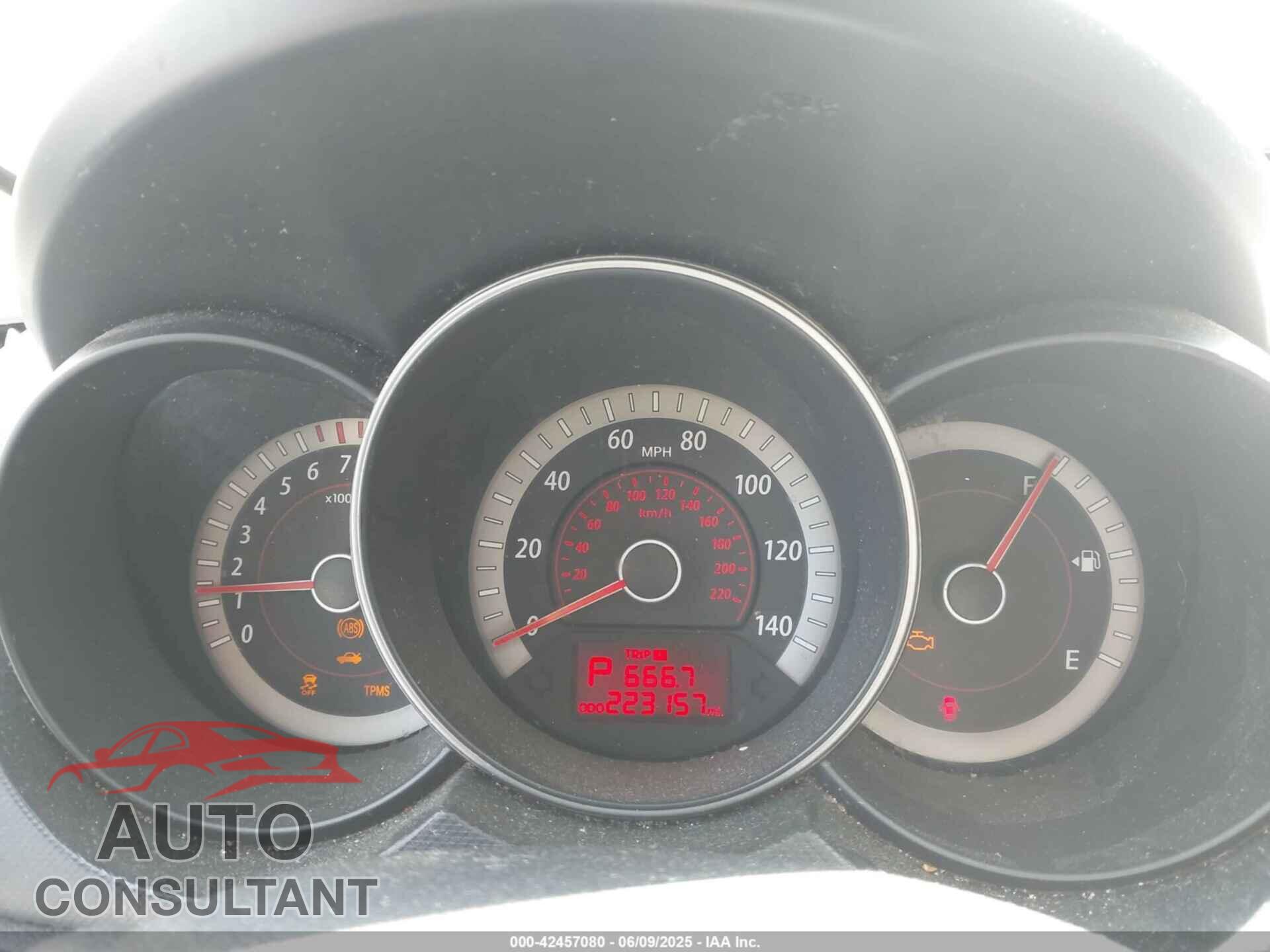 KIA FORTE 2010 - KNAFU4A20A5069116