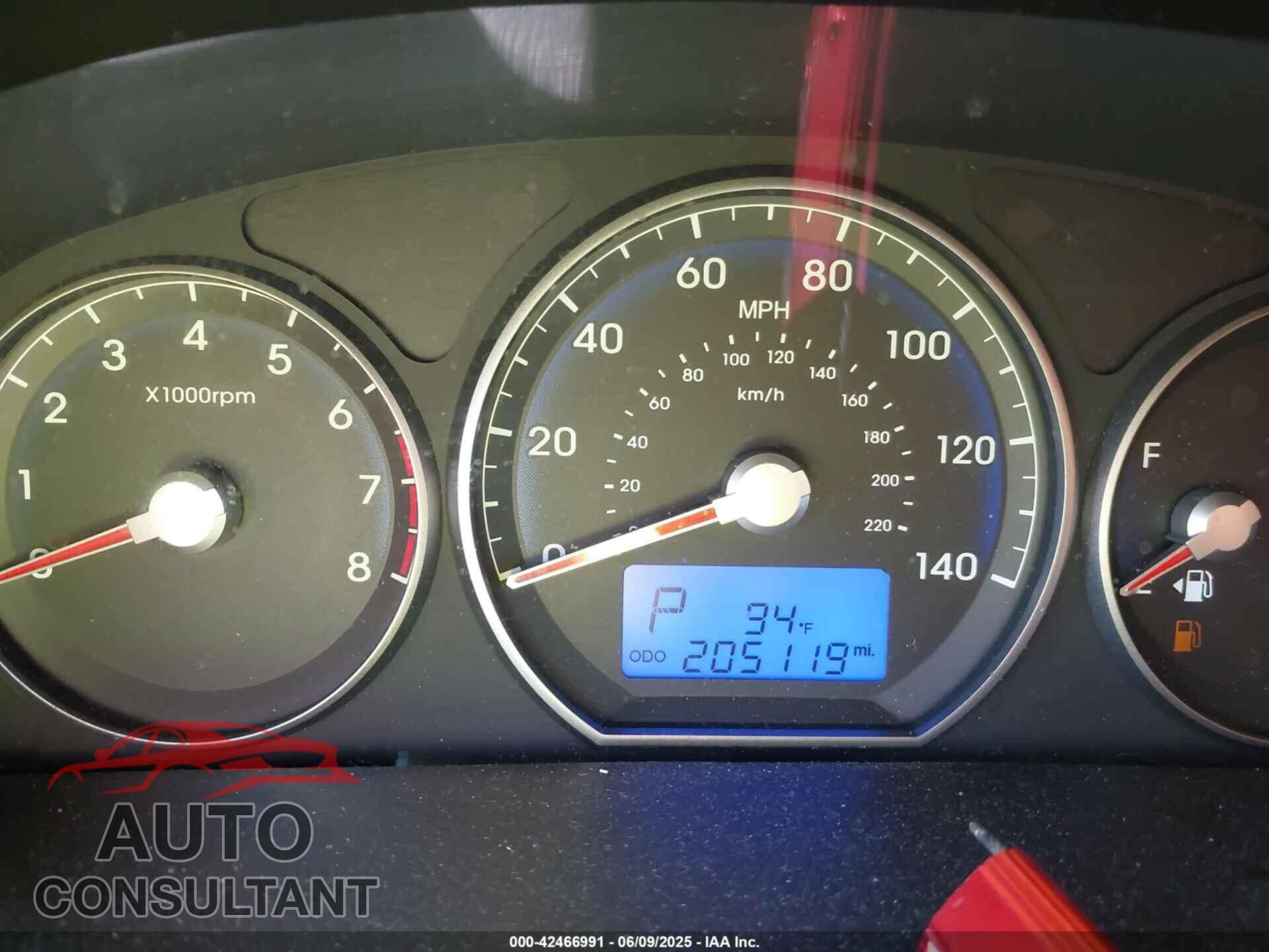 HYUNDAI SANTA FE 2010 - 5NMSG3AB8AH400315