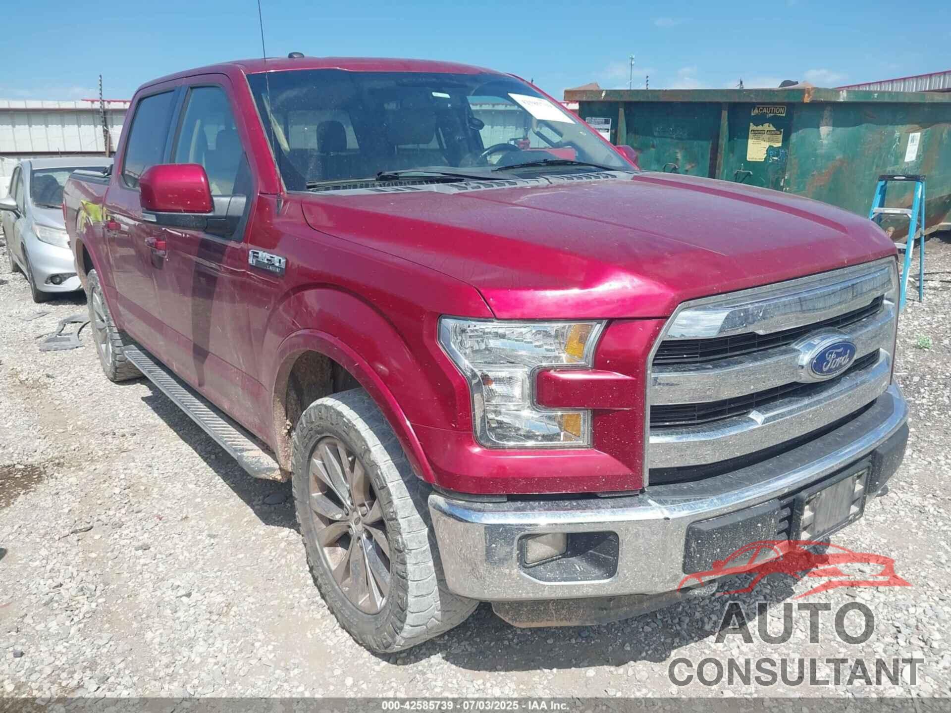 FORD F-150 2016 - 1FTEW1EFXGKE91196