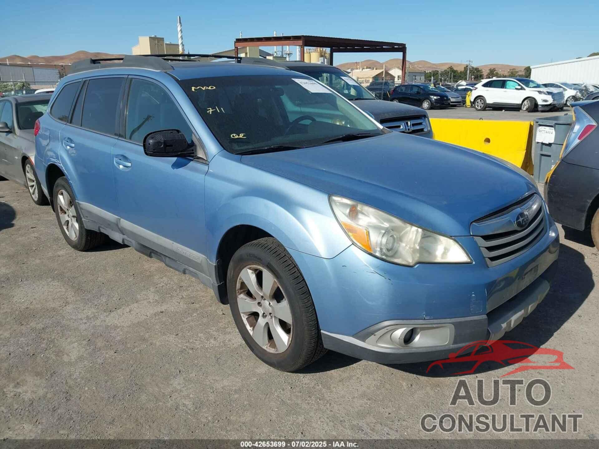 SUBARU OUTBACK 2010 - 4S4BRBGC5A3359012