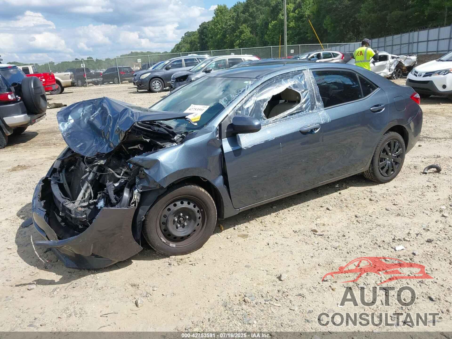 TOYOTA COROLLA 2016 - 2T1BURHE2GC558546