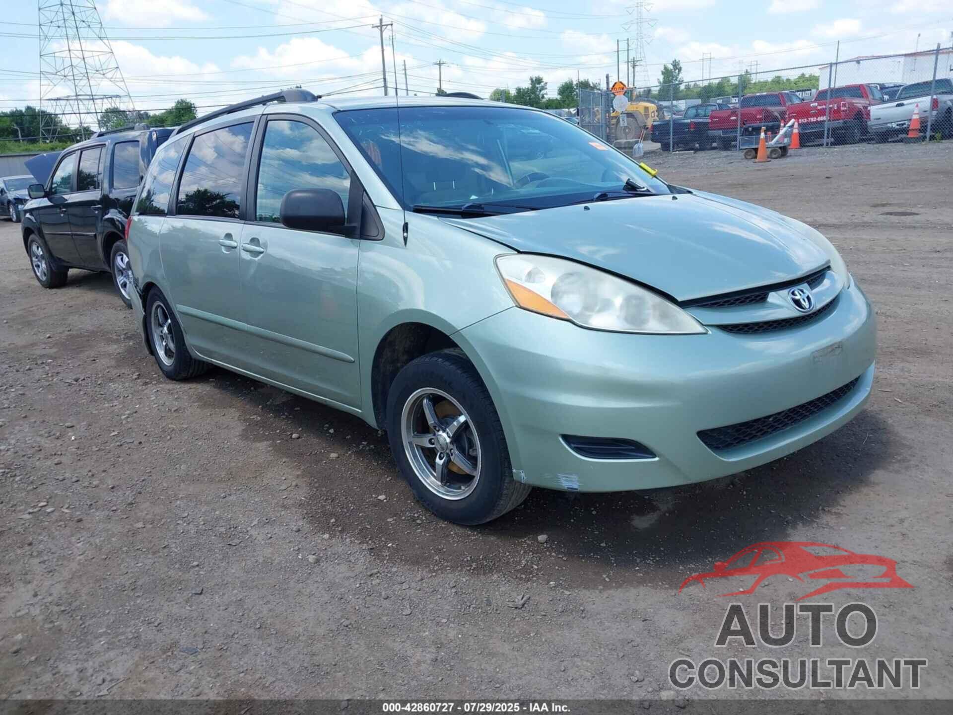 TOYOTA SIENNA 2010 - 5TDKK4CC9AS302661