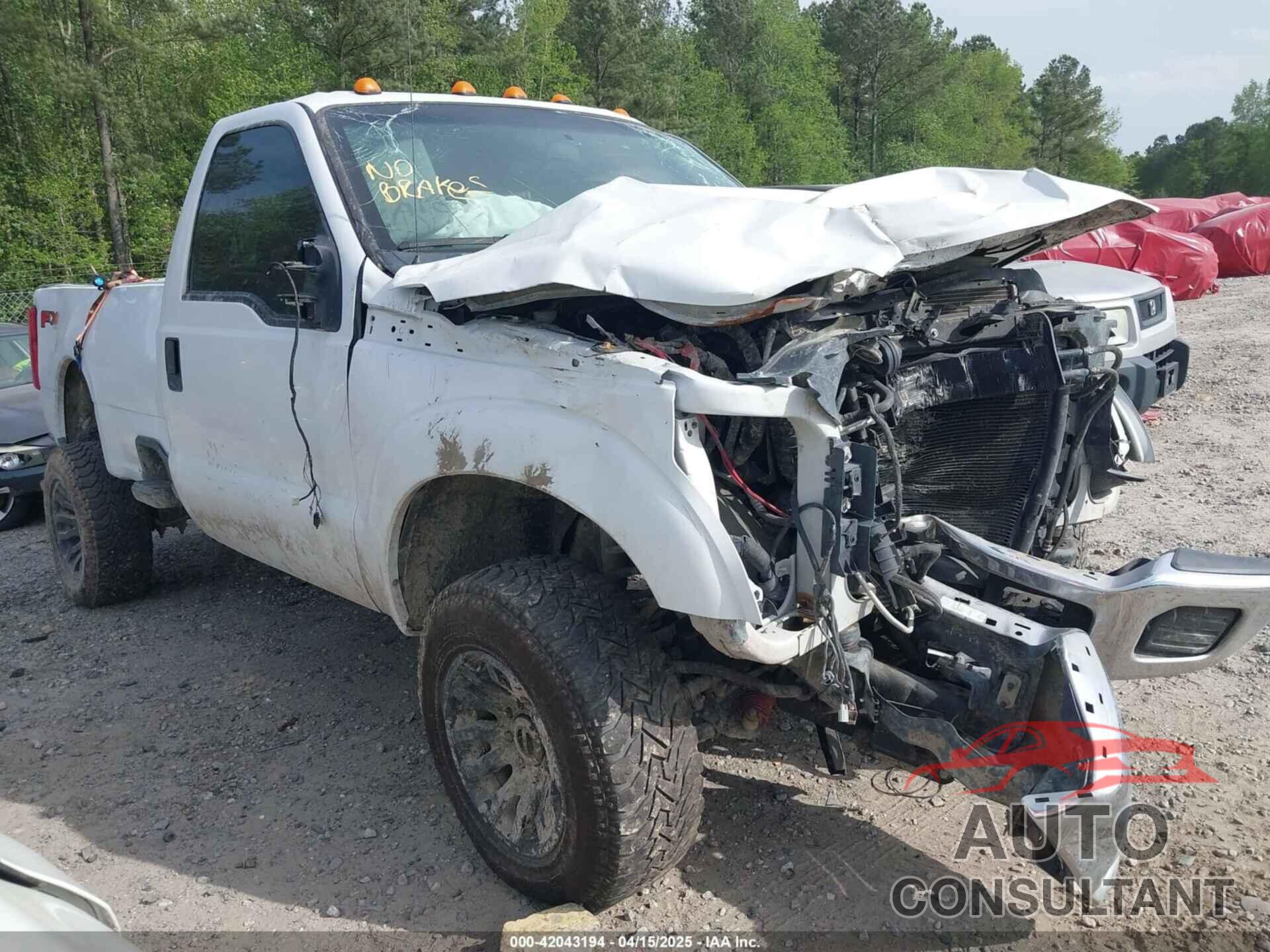 FORD F-250 2016 - 1FTBF2B64GEA10628
