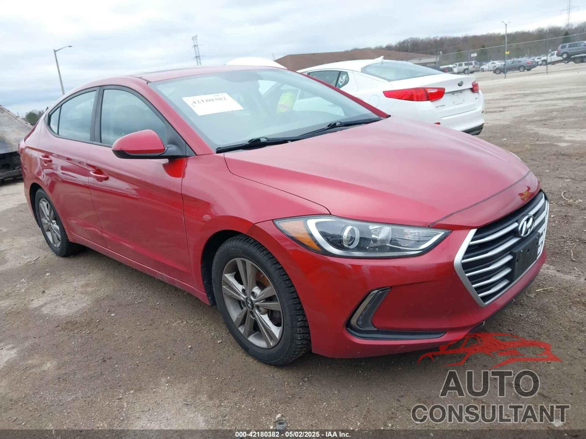 HYUNDAI ELANTRA 2017 - 5NPD84LF9HH187786