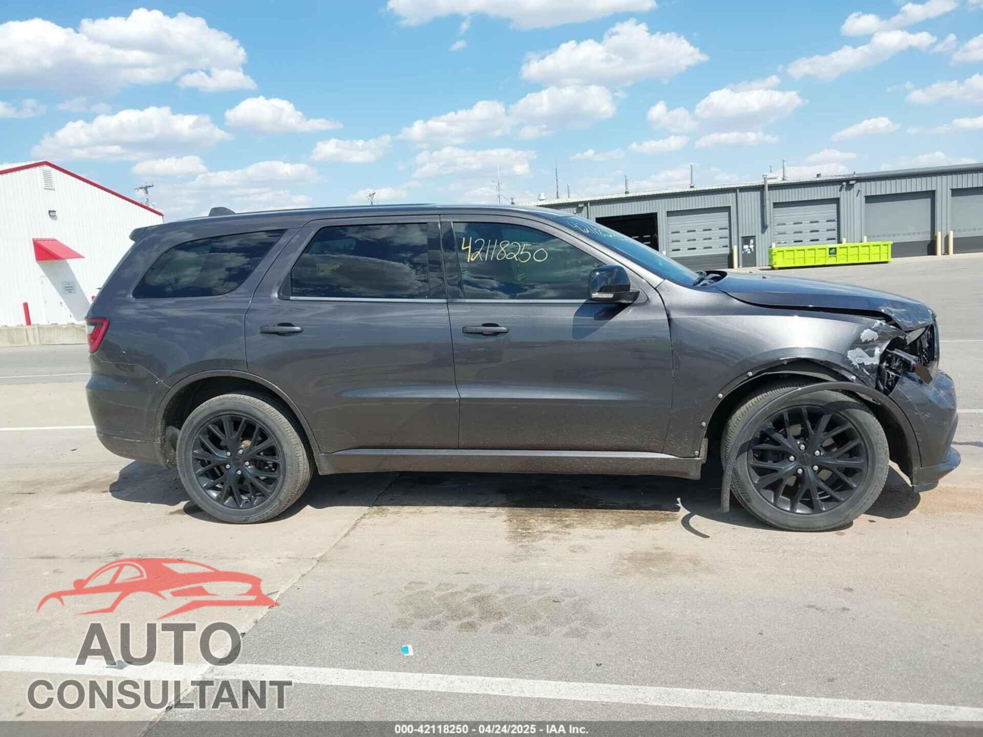 DODGE DURANGO 2016 - 1C4RDJDG8GC442204