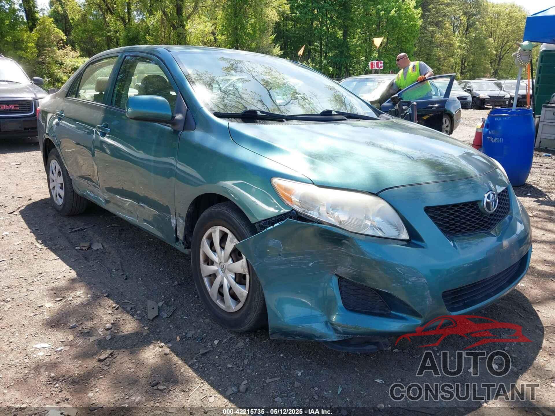 TOYOTA COROLLA 2010 - JTDBU4EE8A9105648