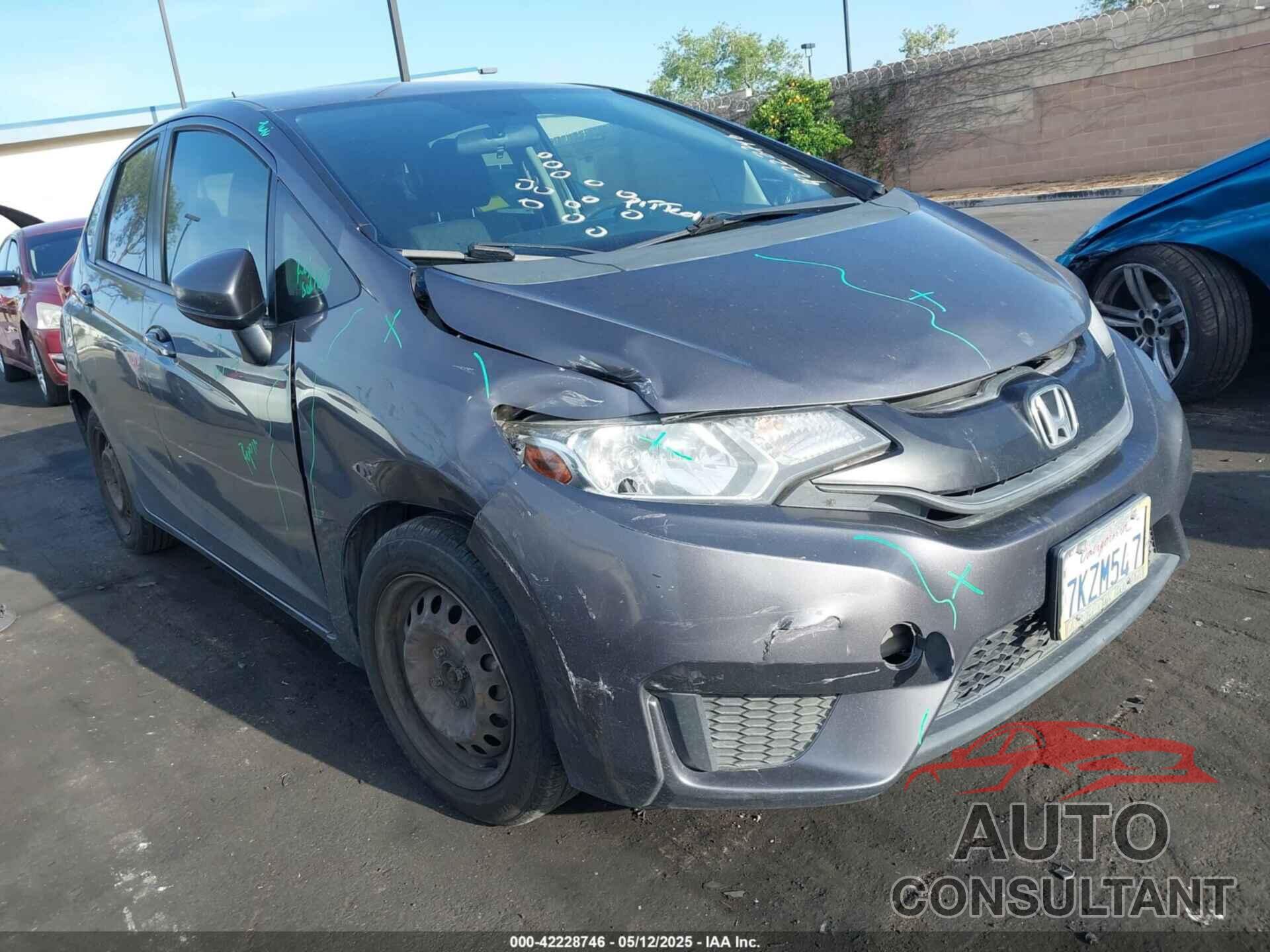 HONDA FIT 2015 - 3HGGK5H51FM774707