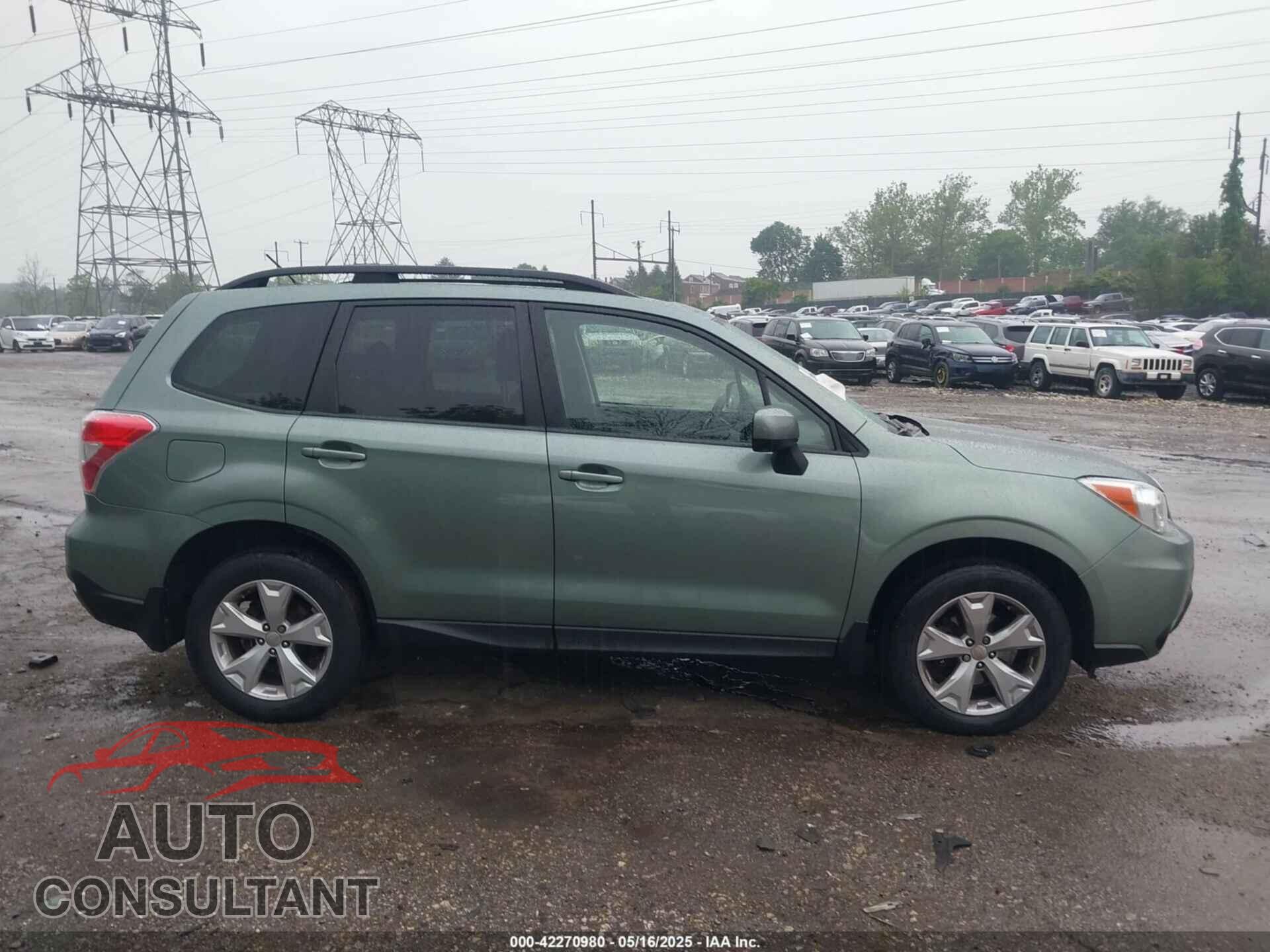 SUBARU FORESTER 2015 - JF2SJADC3FH577228
