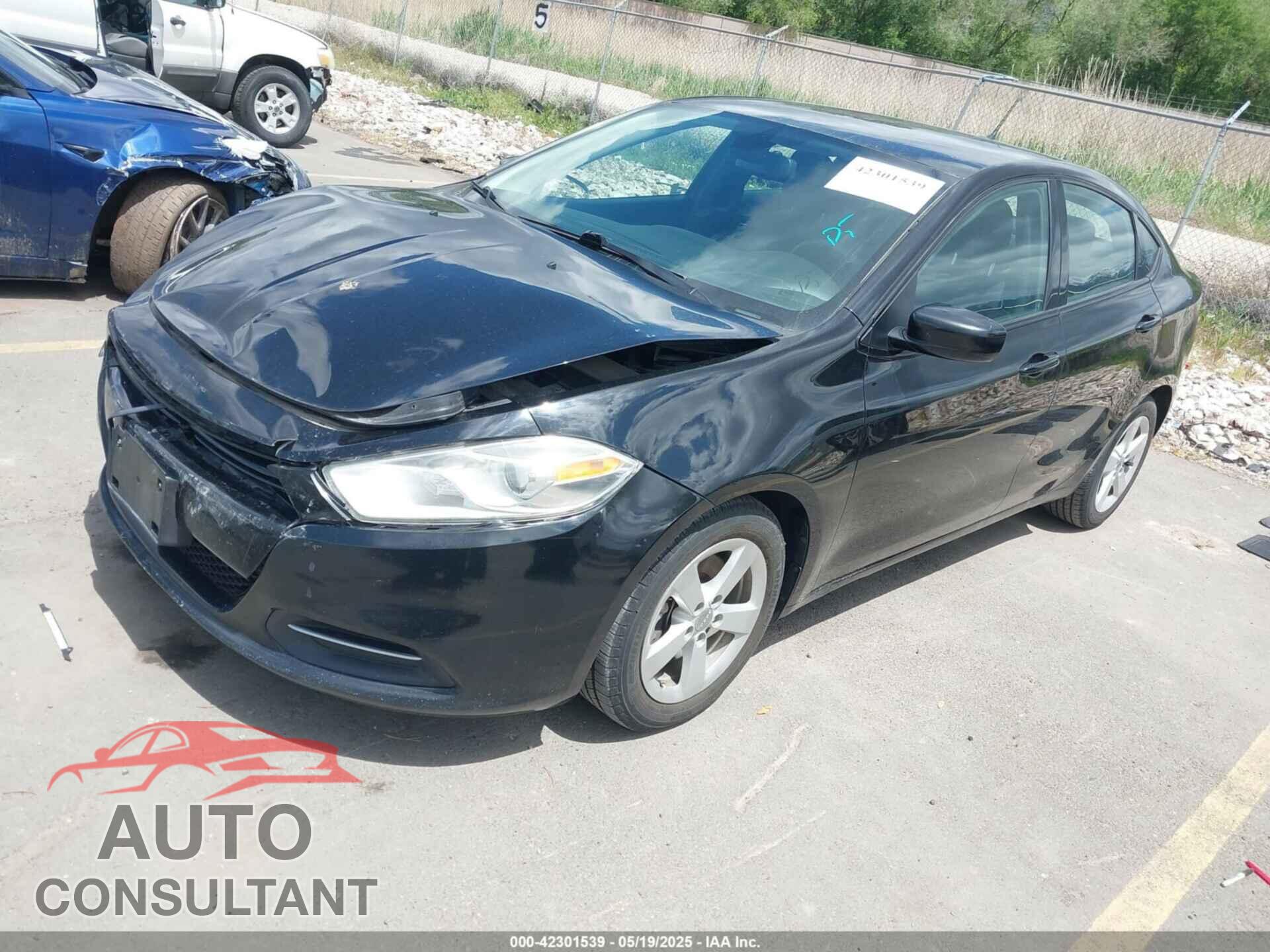 DODGE DART 2016 - 1C3CDFFA6GD821941