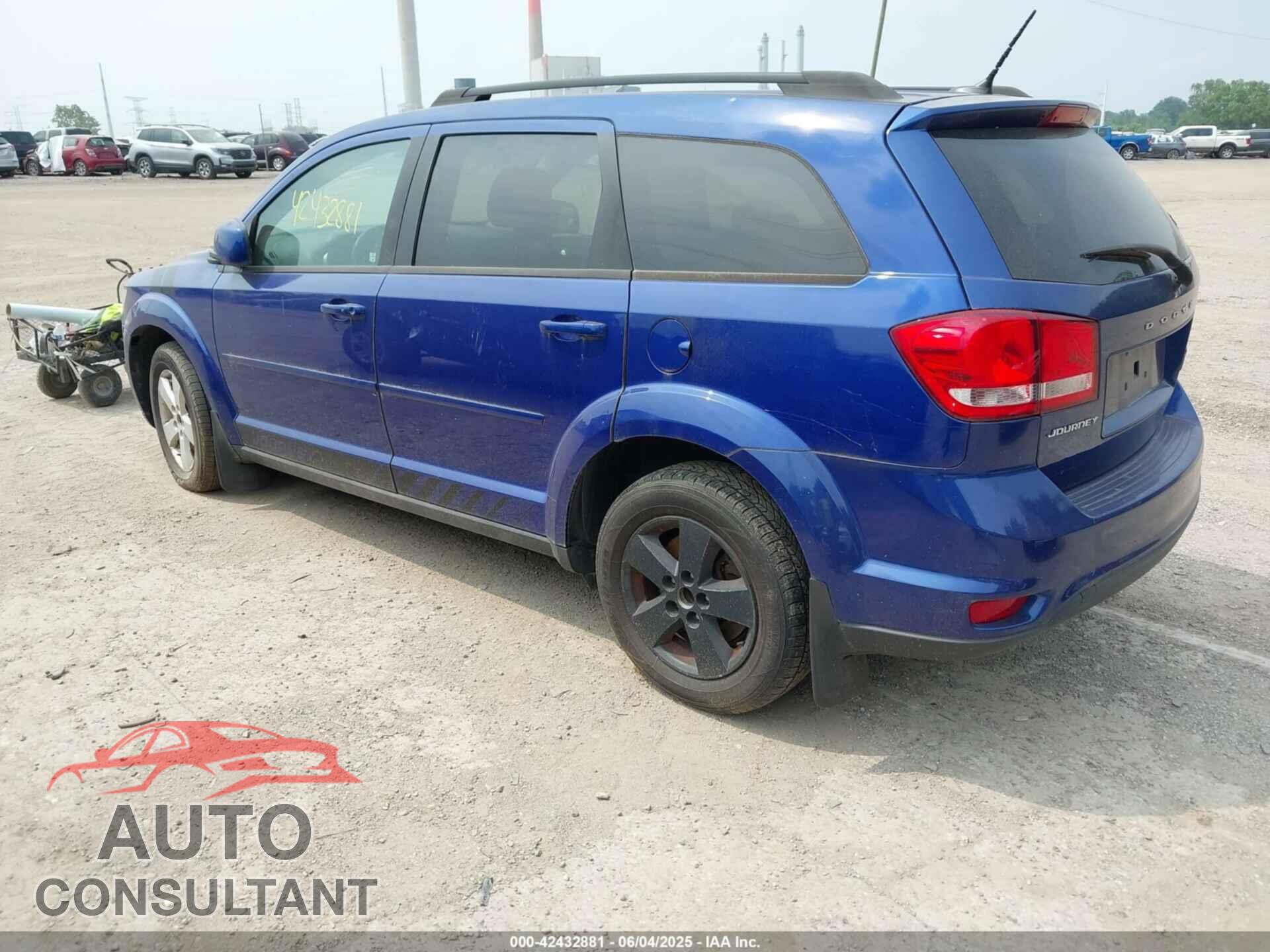 DODGE JOURNEY 2012 - 3C4PDCBB6CT368855