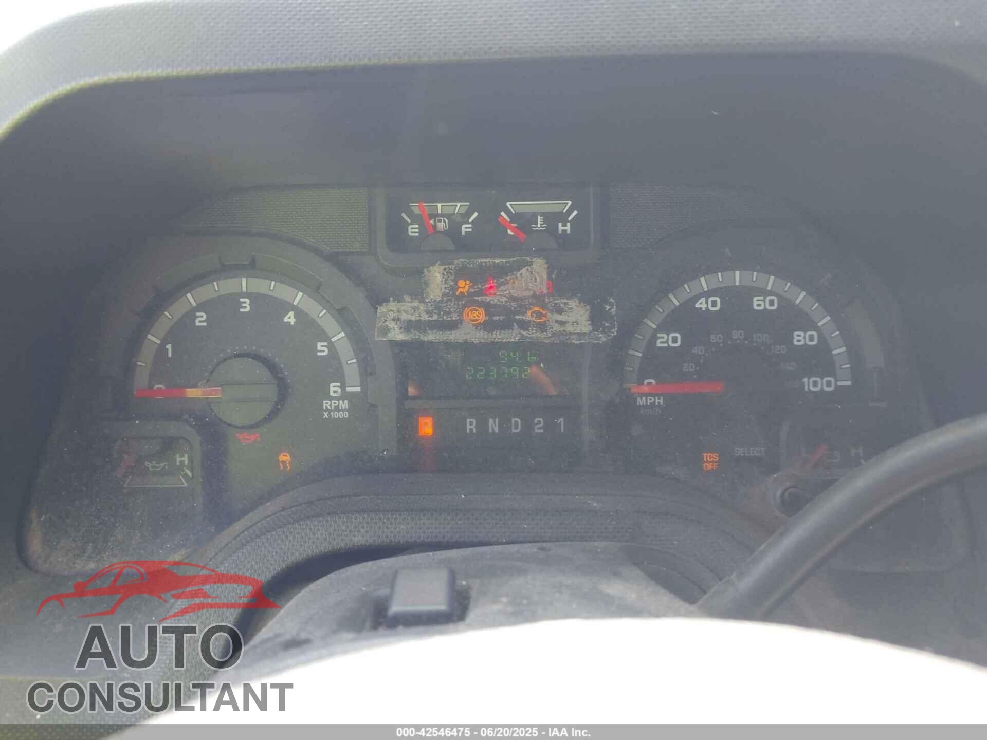 FORD E-150 2011 - 1FTNS1EW9BDA58736